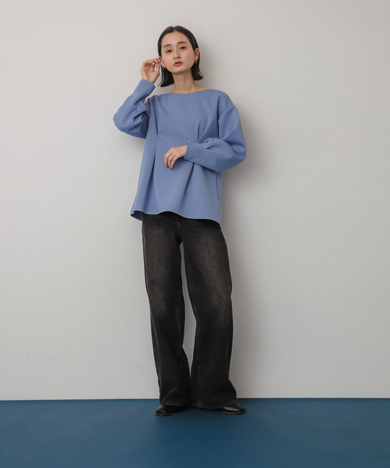 身長：169cm サイズ：one