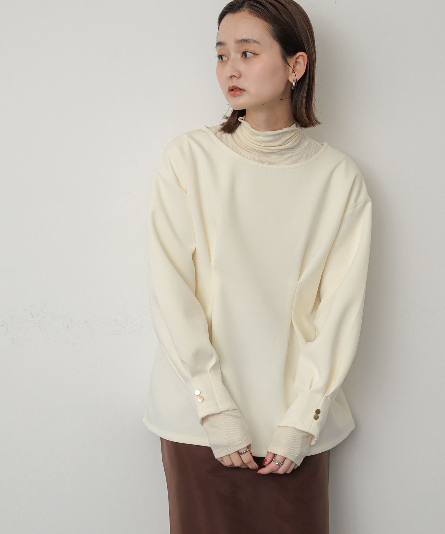 身長：169cm サイズ：one