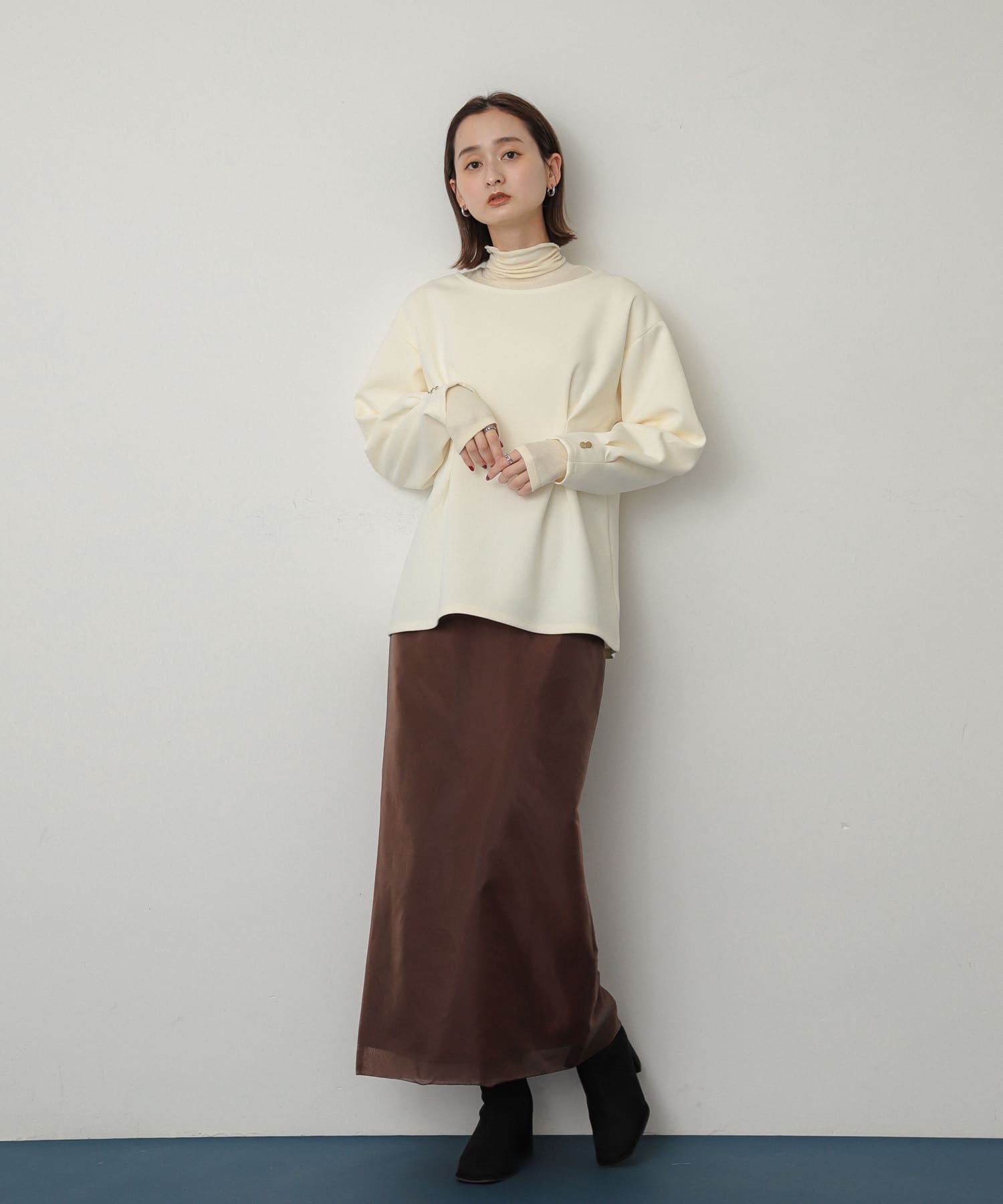 身長：169cm サイズ：one