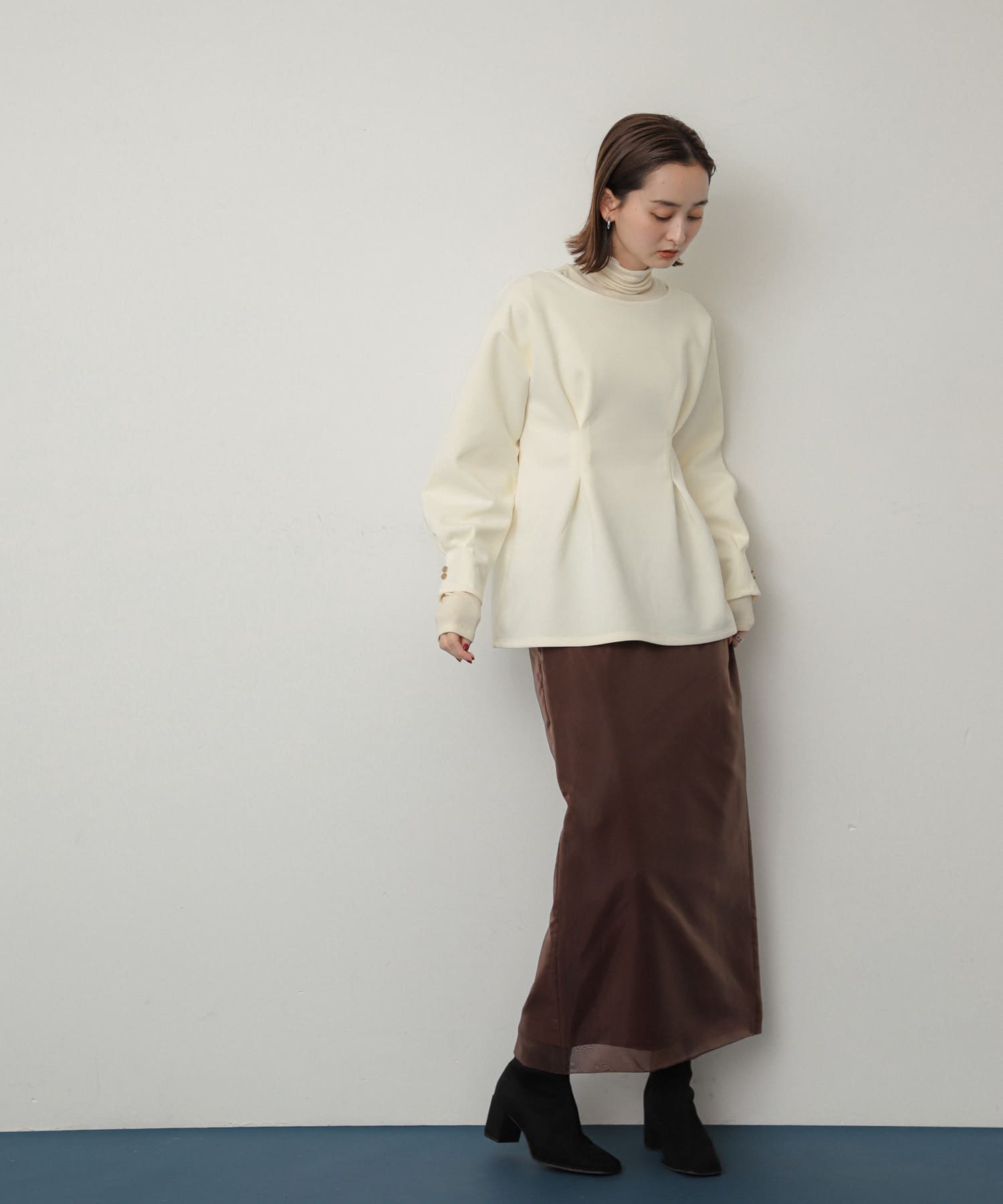 身長：169cm サイズ：one