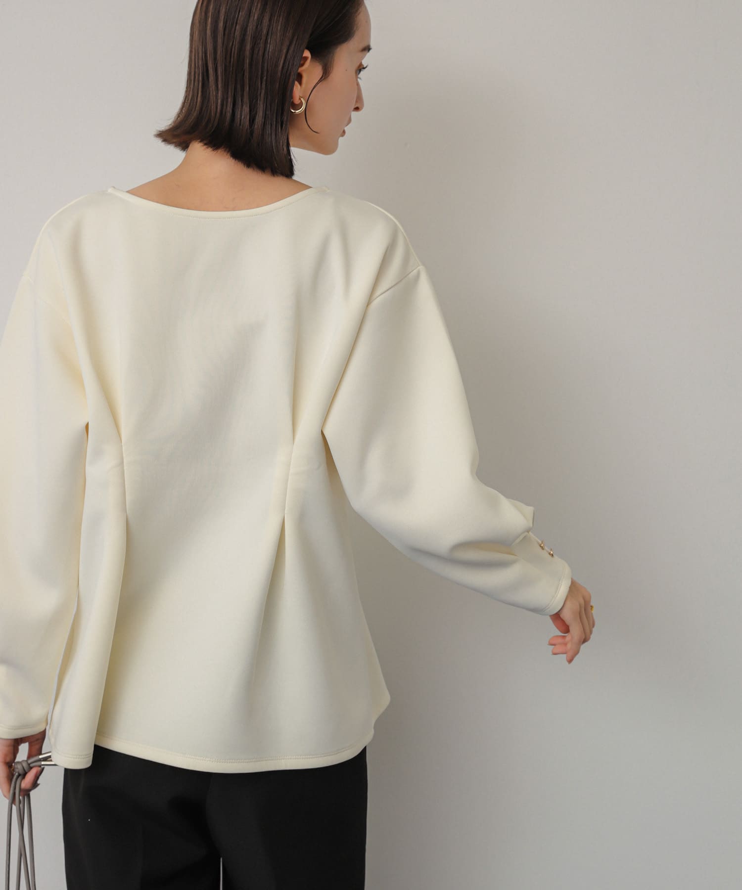 身長：169cm サイズ：one