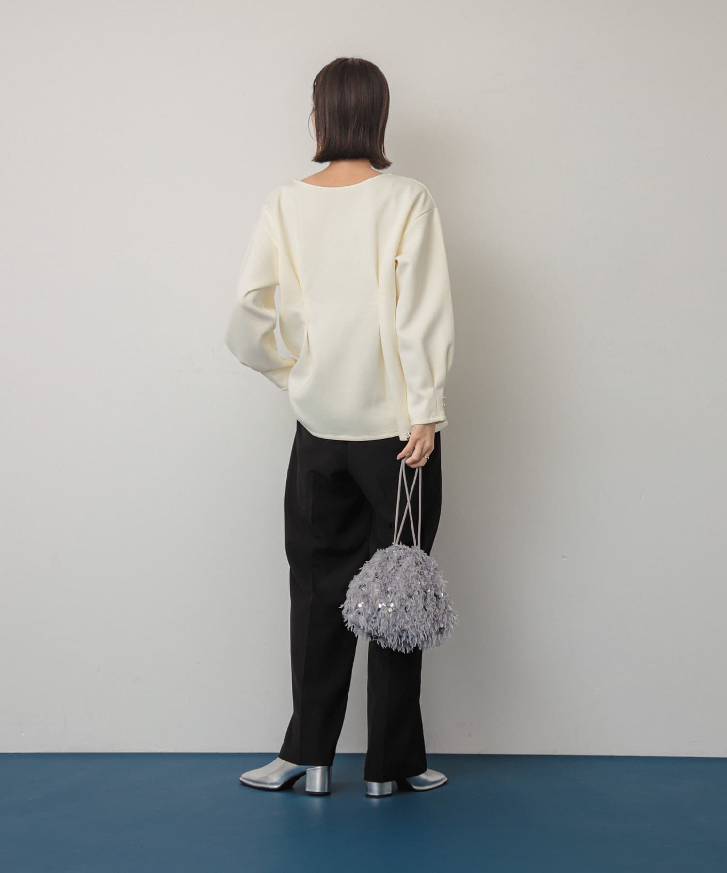 身長：169cm サイズ：one