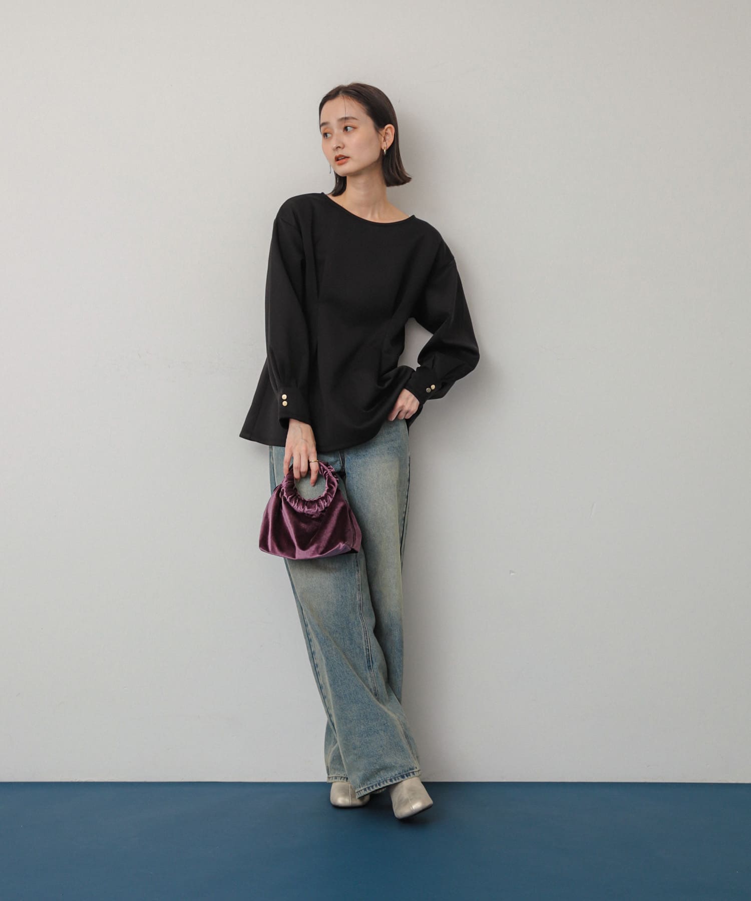 身長：169cm サイズ：one