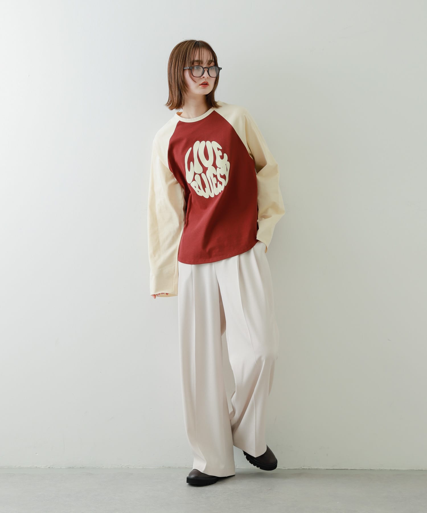 身長：169cm サイズ：one