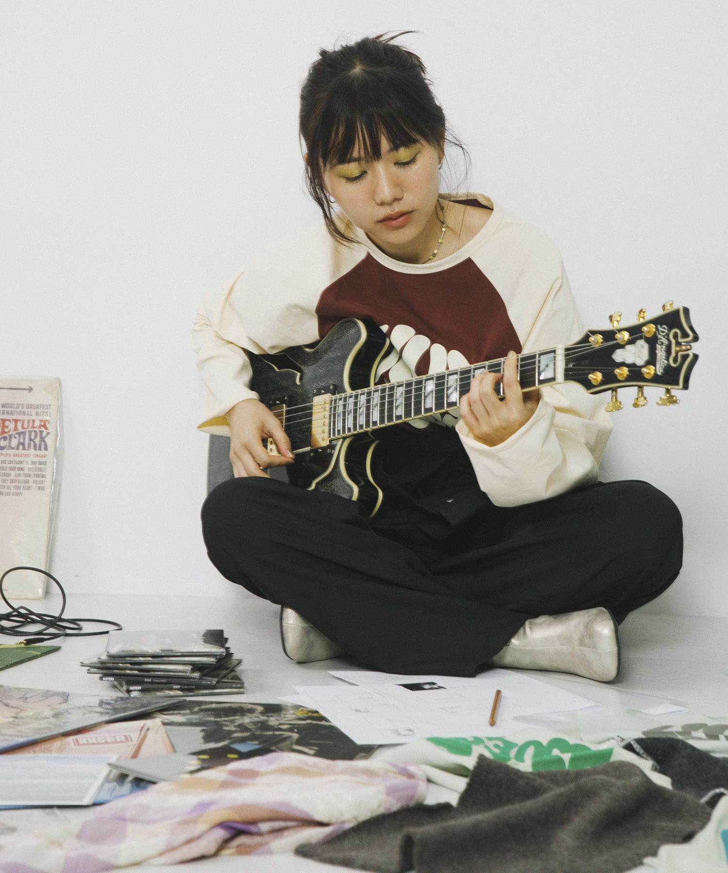 身長：156cm サイズ：one