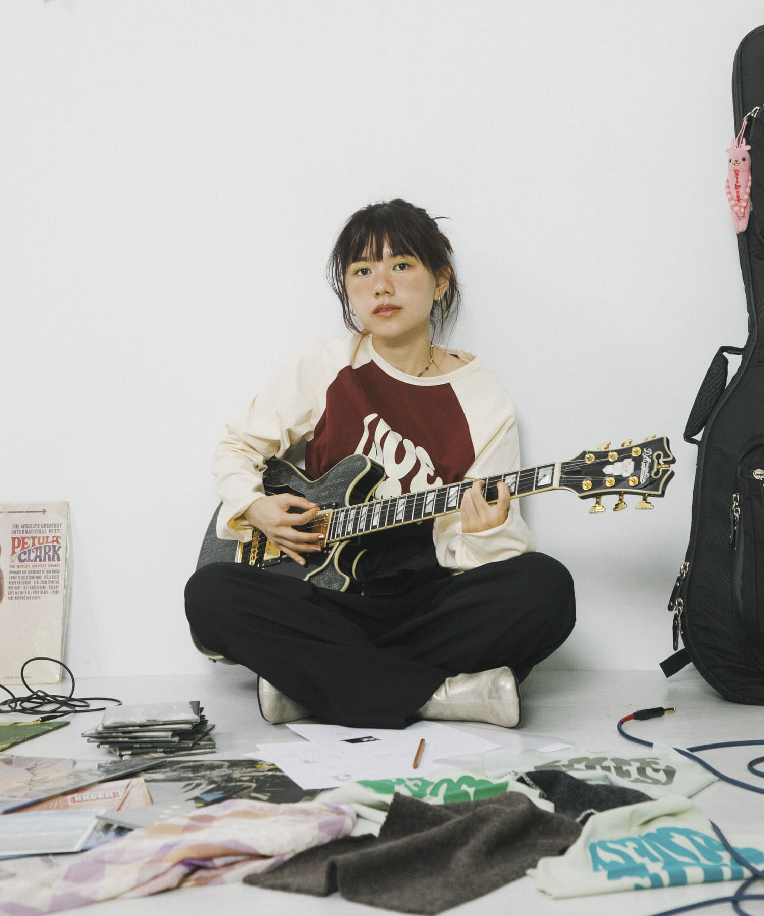 身長：156cm サイズ：one