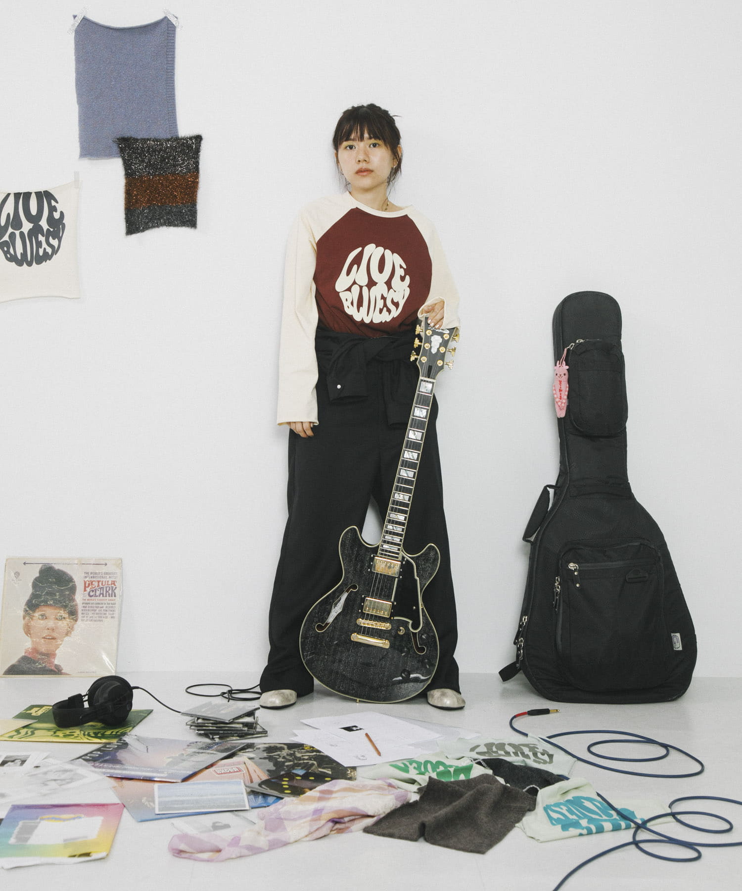 身長：156cm サイズ：one
