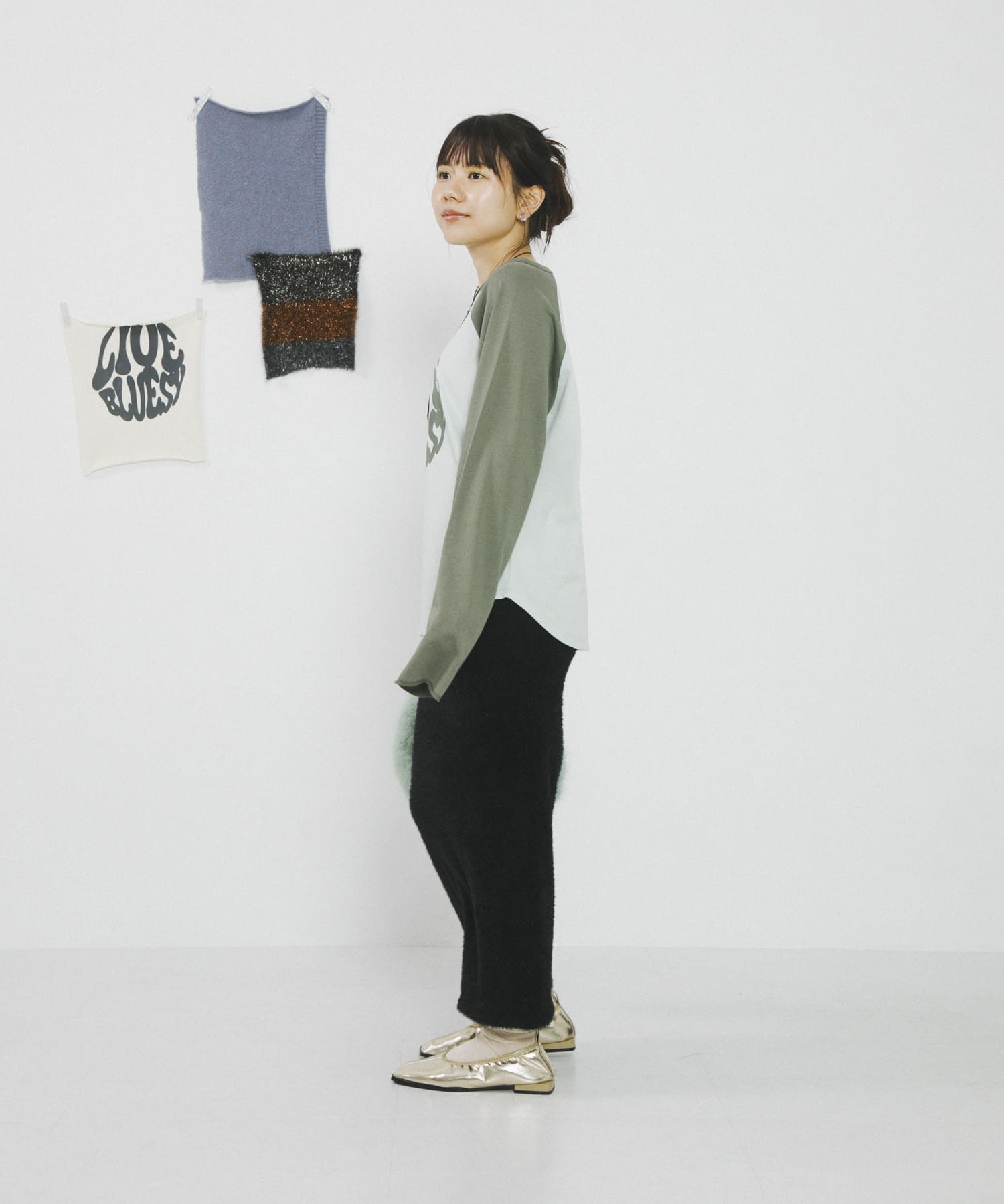 身長：156cm サイズ：one