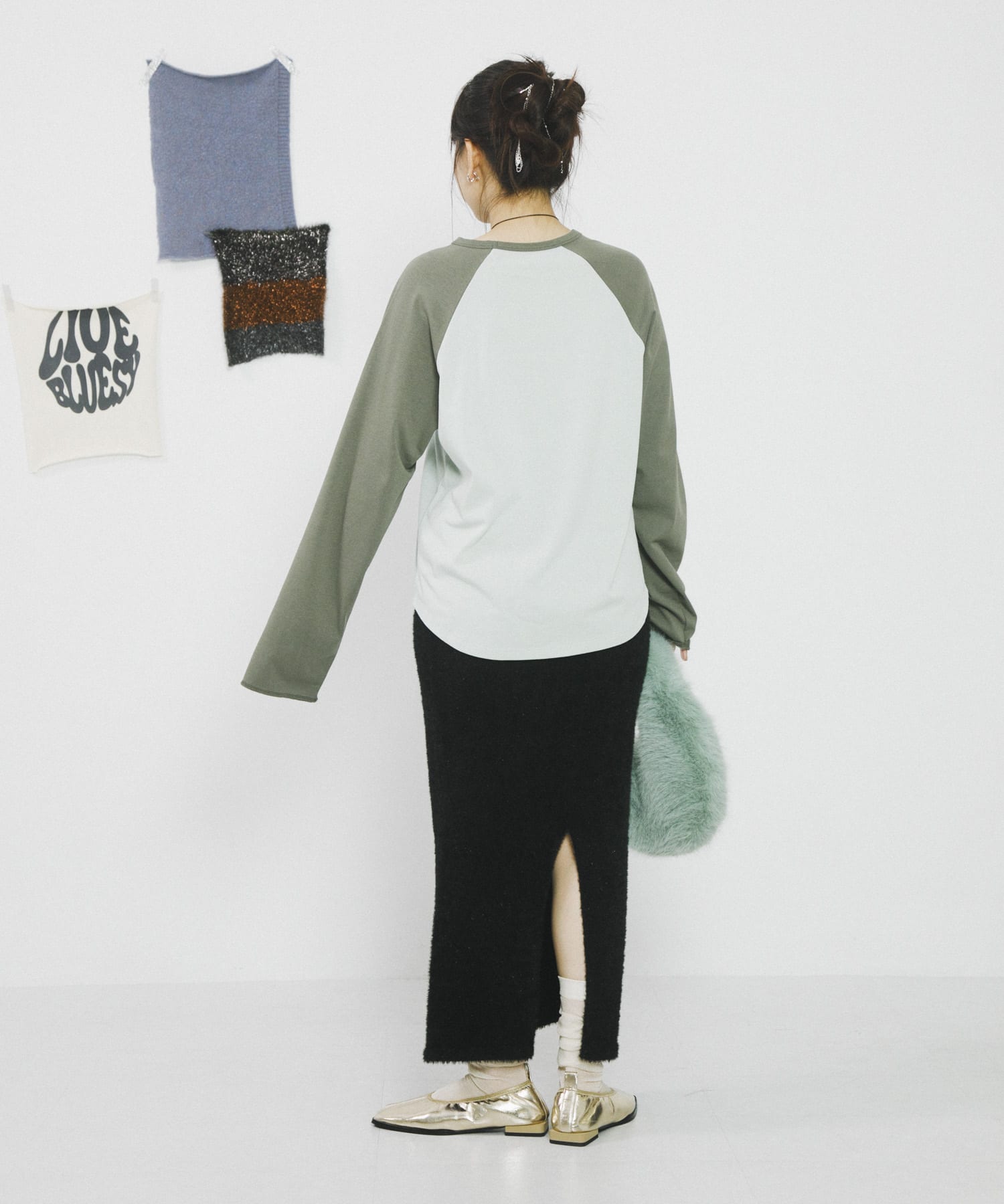 身長：156cm サイズ：one