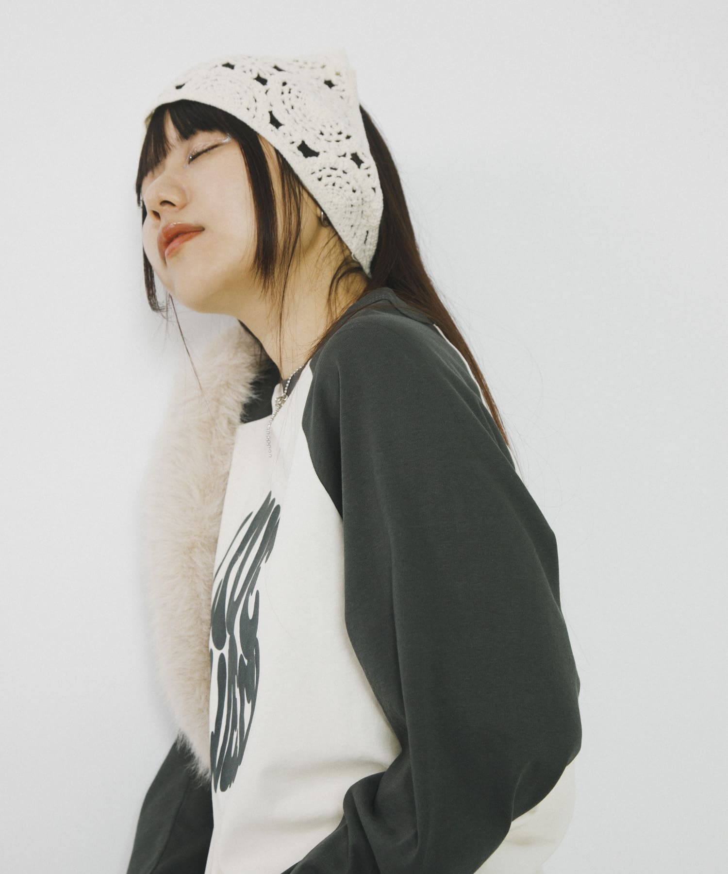 身長：156cm サイズ：one