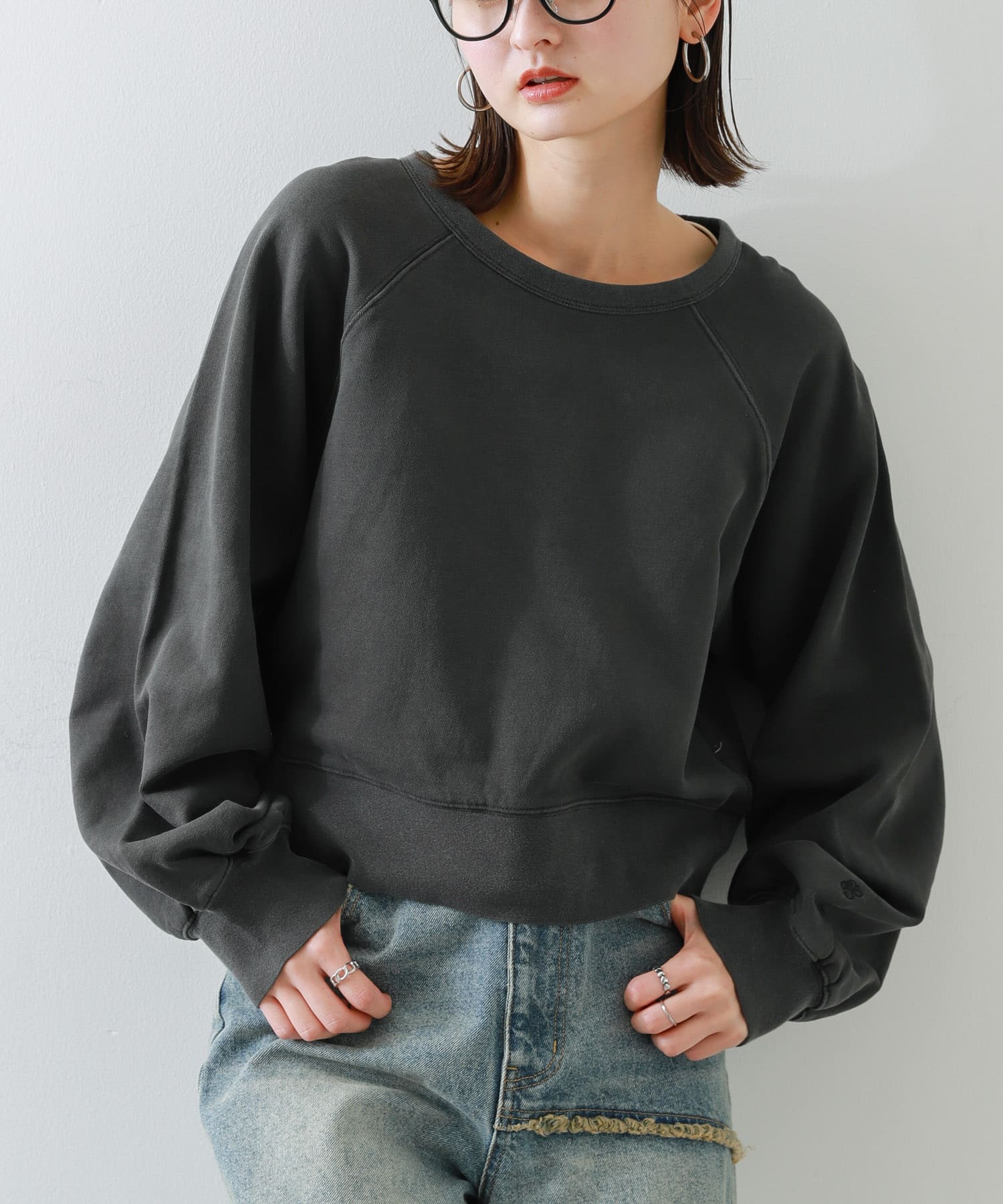 身長：169cm サイズ：one