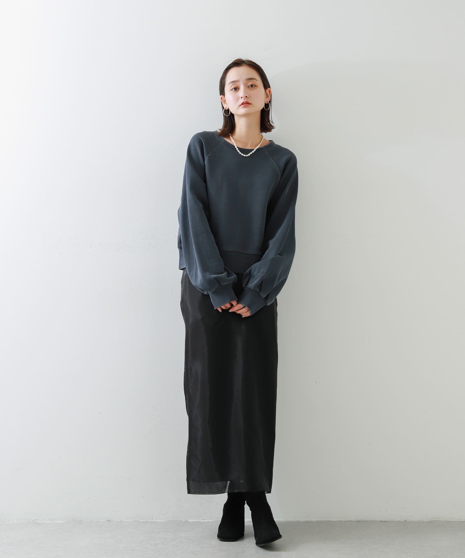 身長：169cm サイズ：one