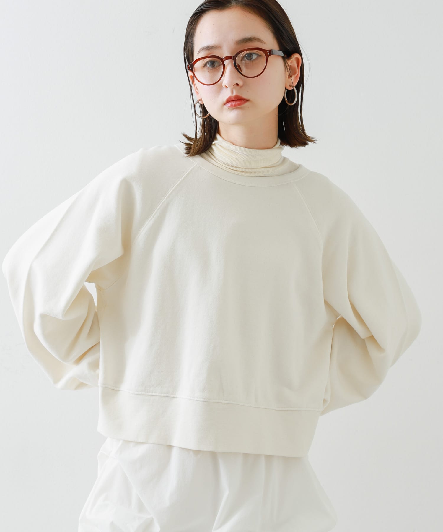 身長：169cm サイズ：one