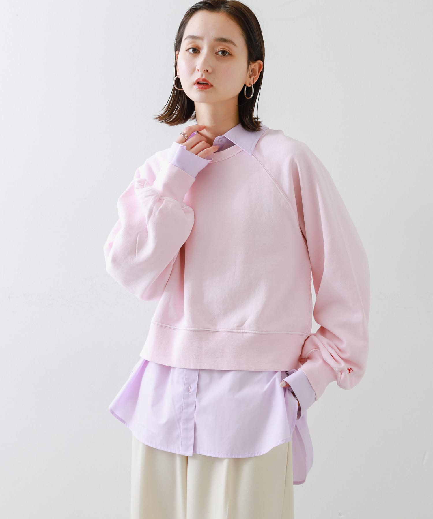 身長：169cm サイズ：one