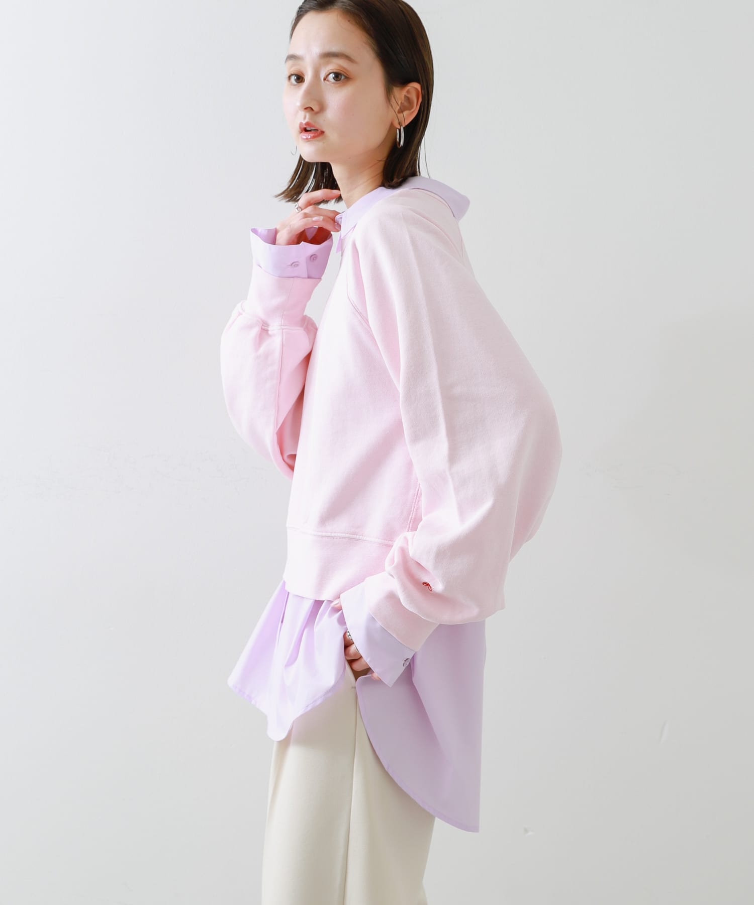 身長：169cm サイズ：one