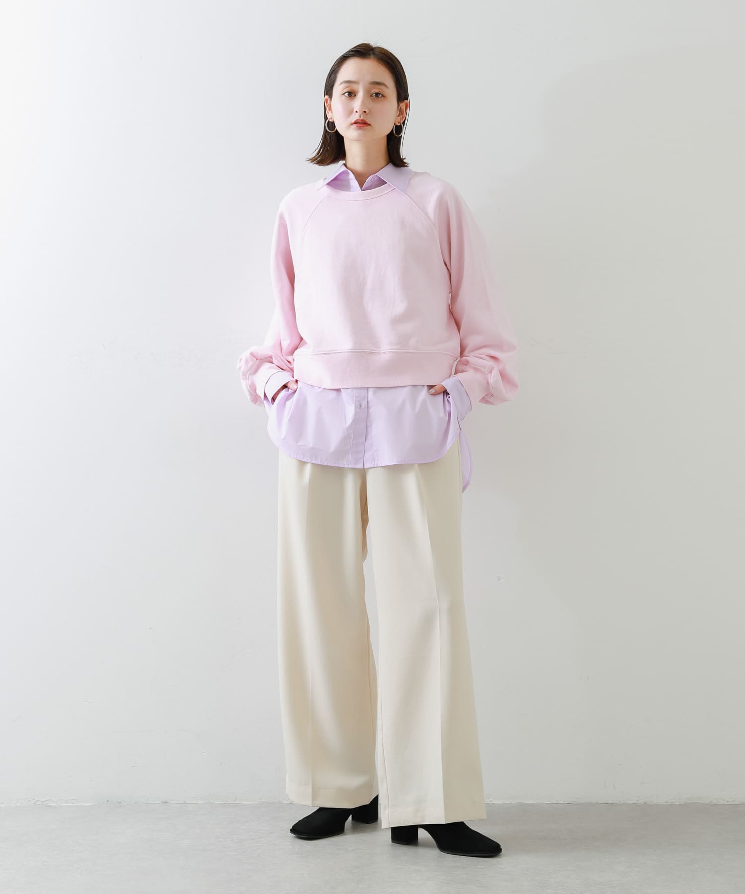 身長：169cm サイズ：one