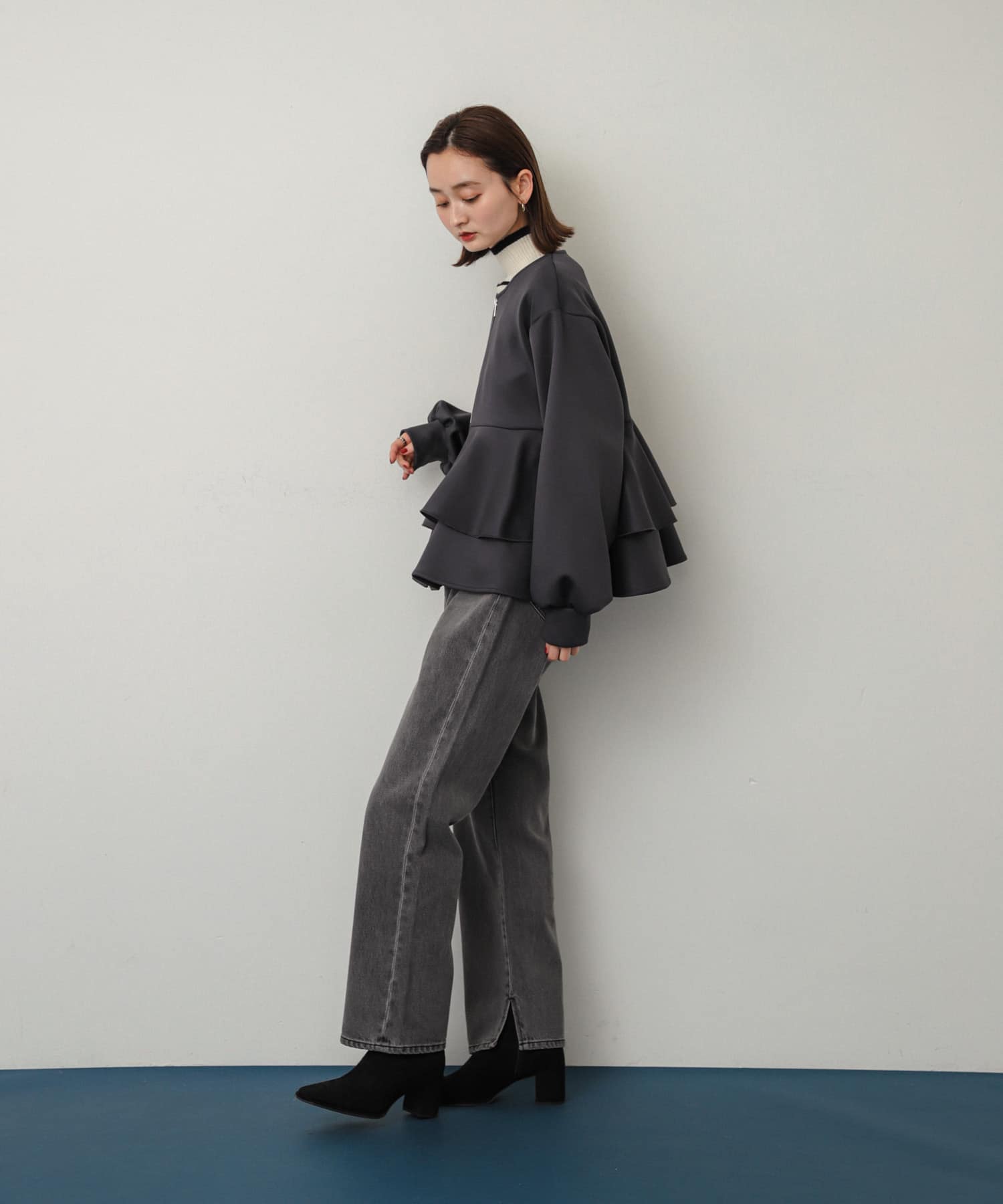 身長：169cm サイズ：one