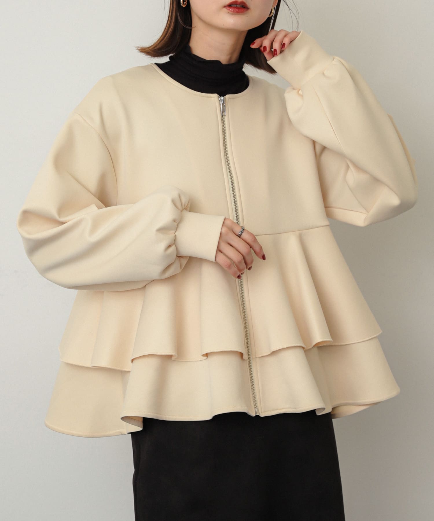 身長：169cm サイズ：one