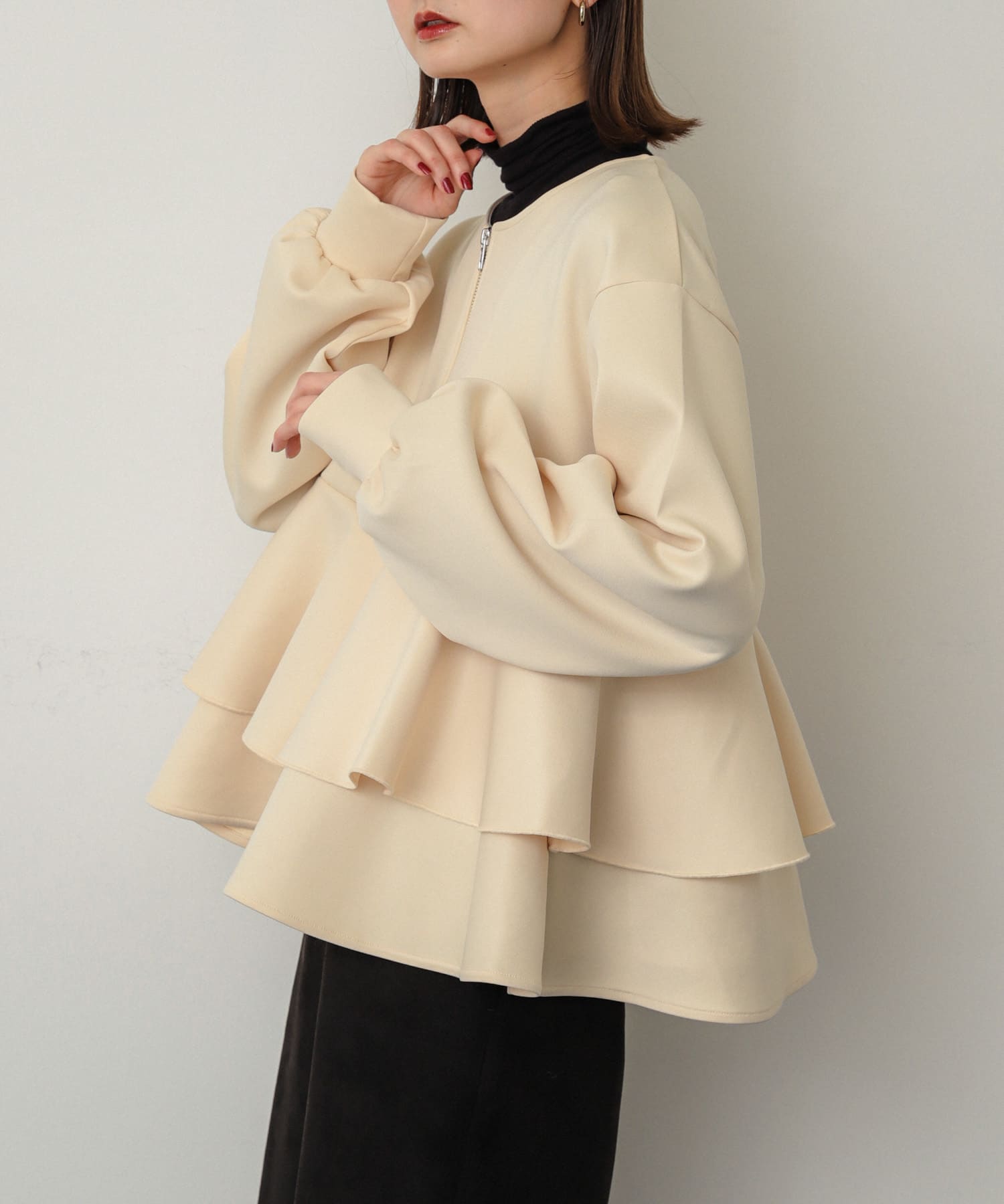 身長：169cm サイズ：one