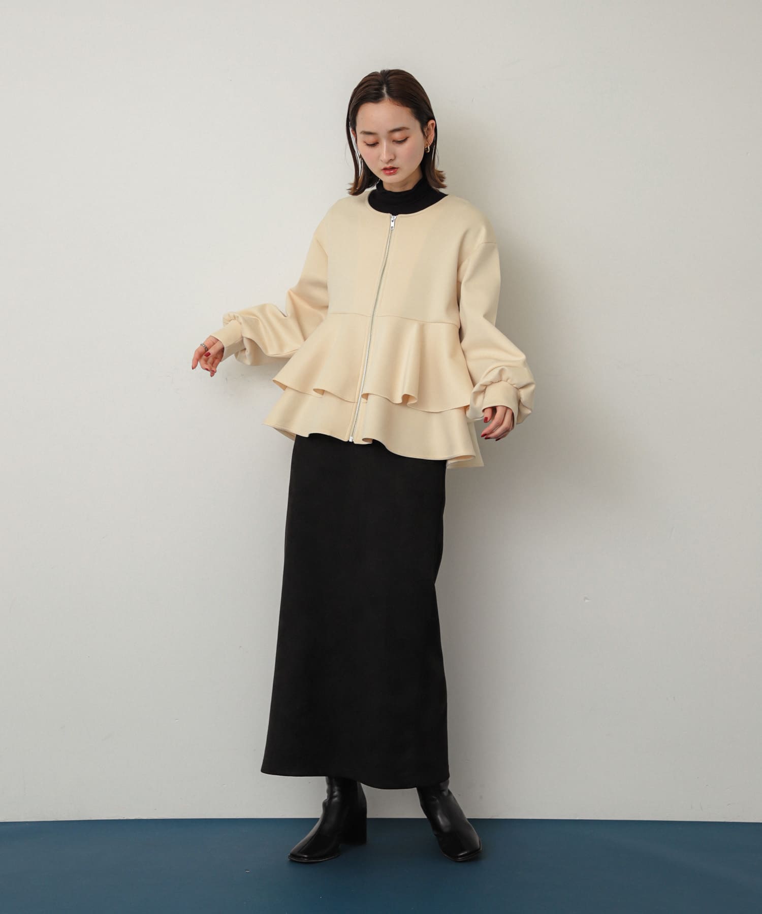 身長：169cm サイズ：one