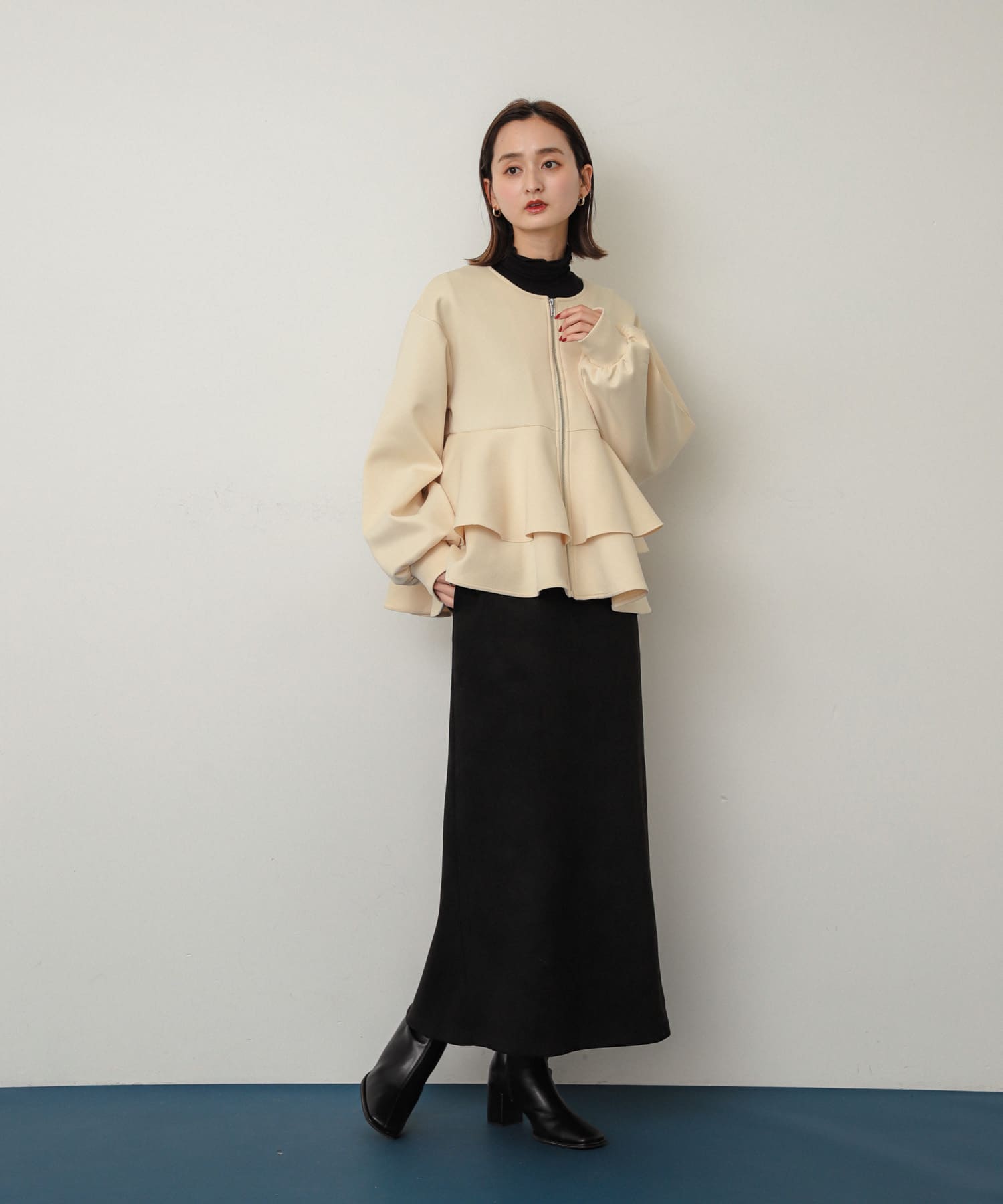 身長：169cm サイズ：one