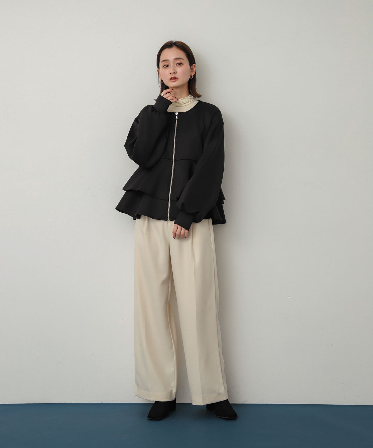 身長：169cm サイズ：one