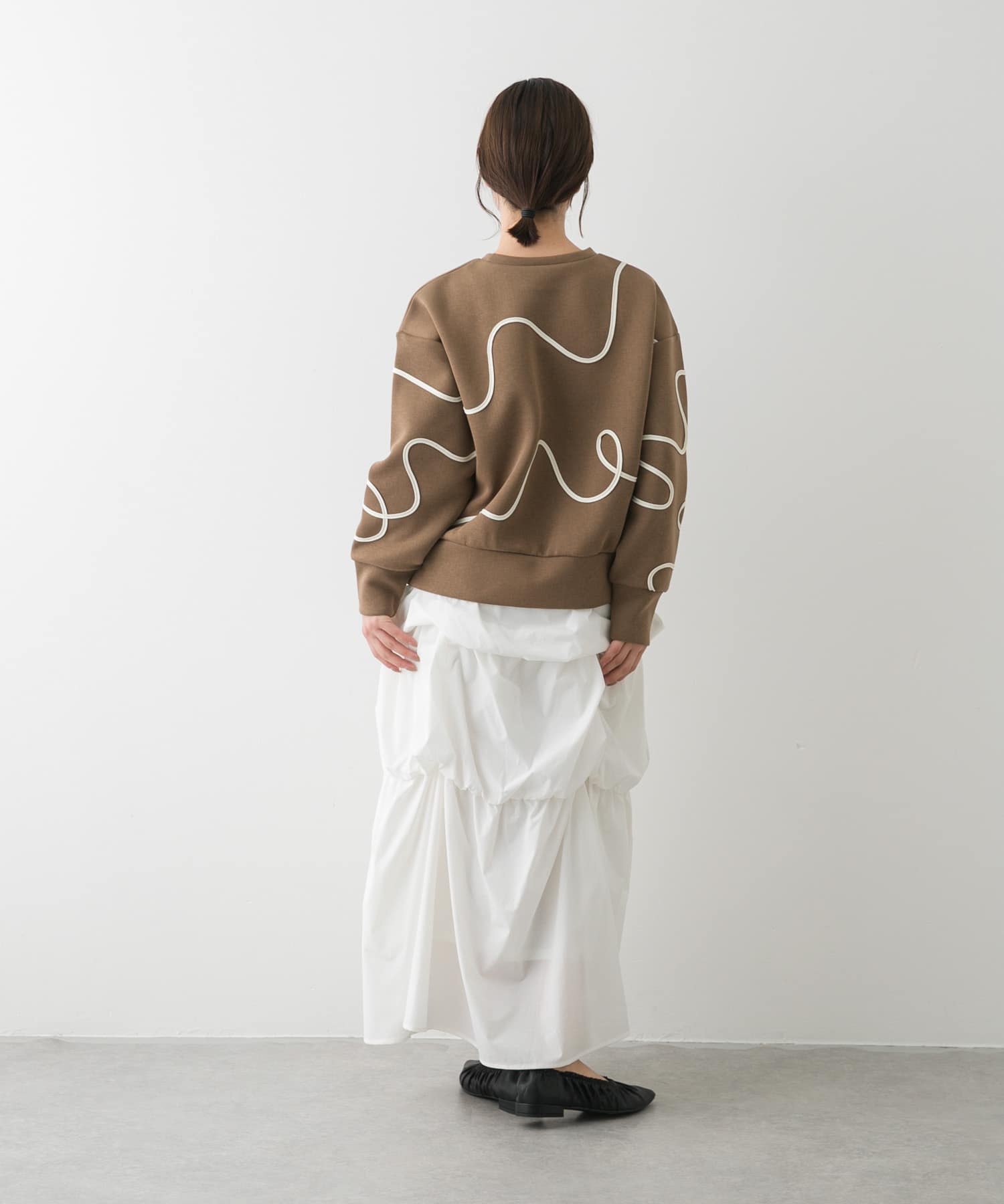 身長：158cm サイズ：one