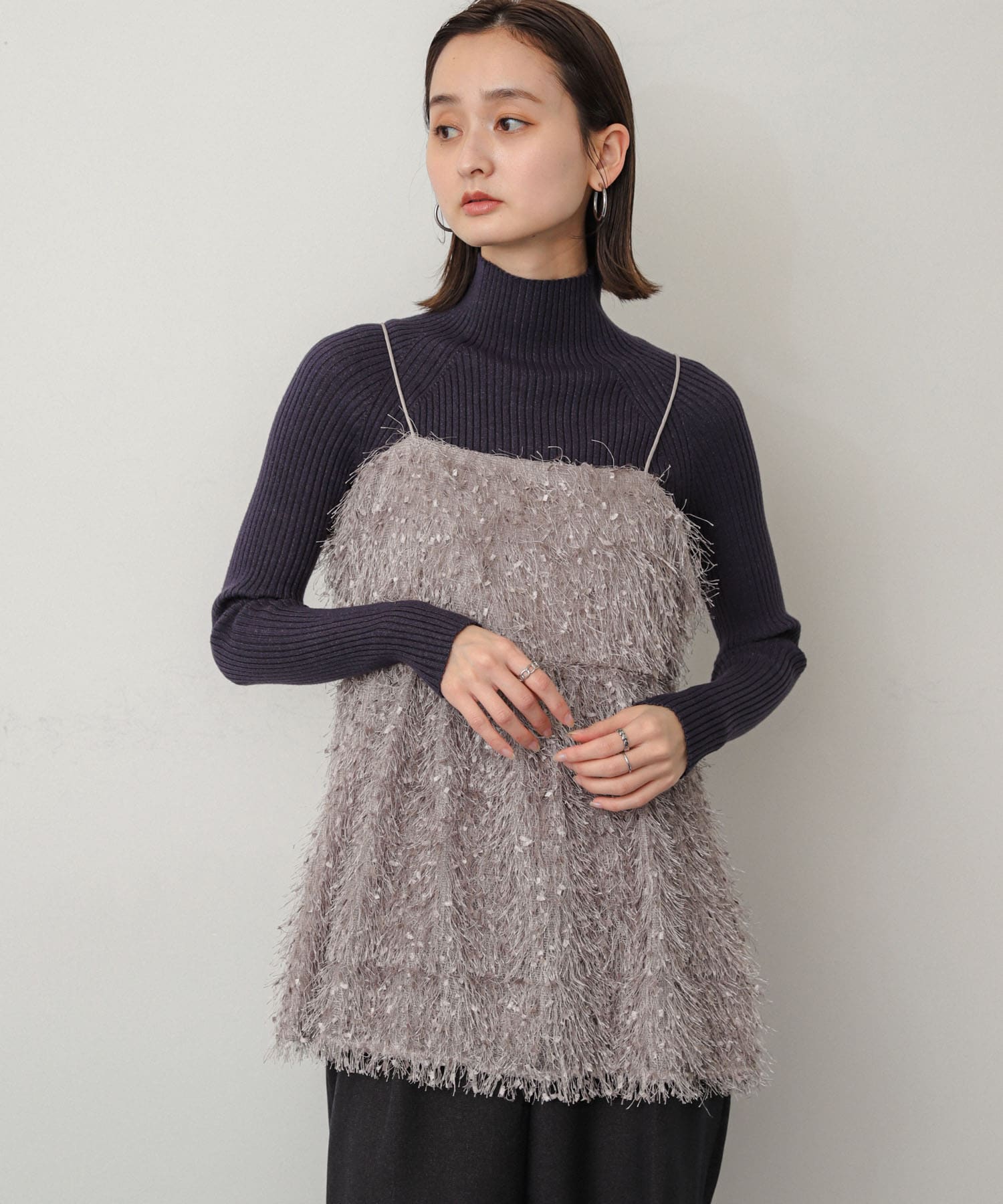 身長：169cm サイズ：one