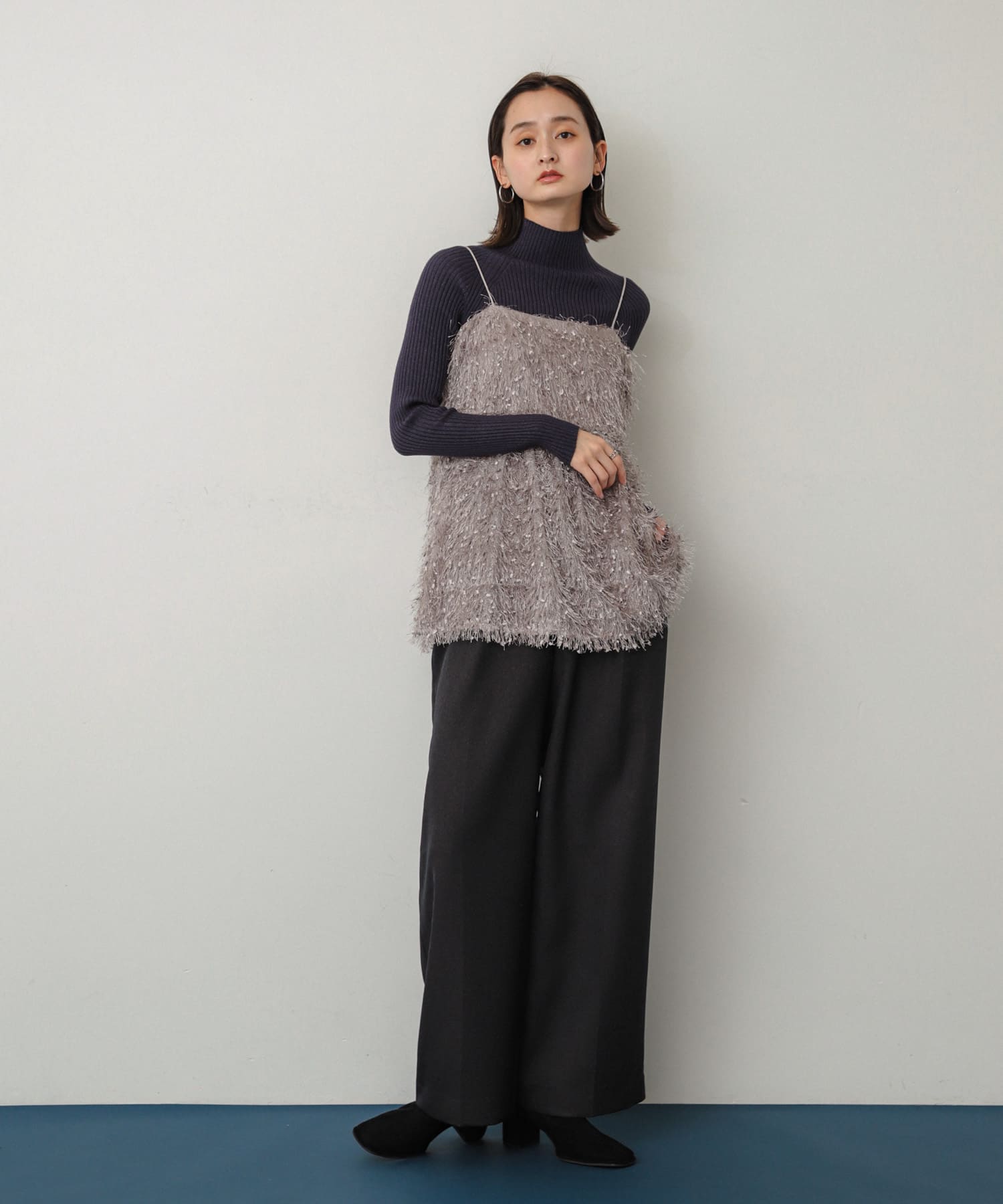 身長：169cm サイズ：one