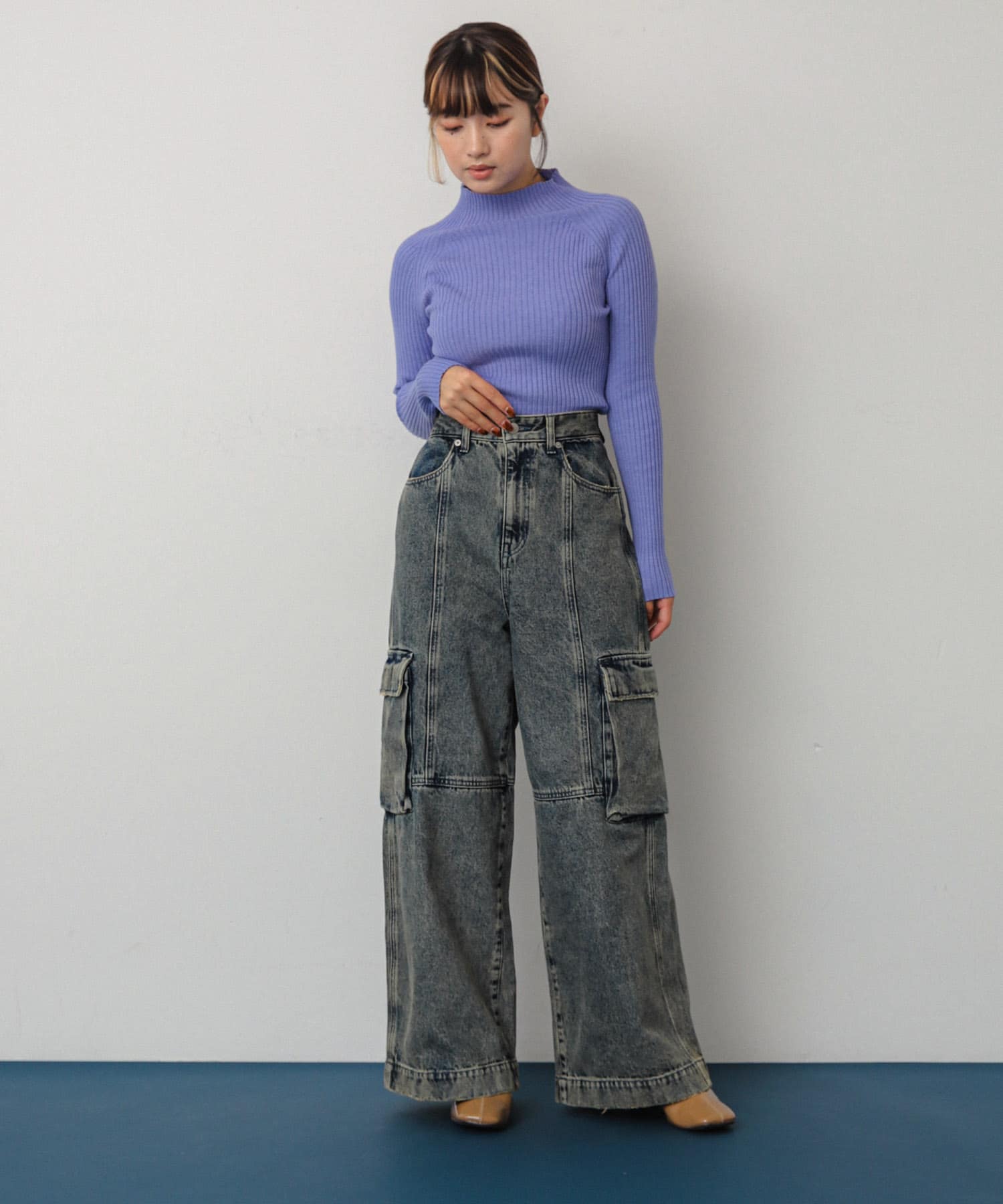 身長：158cm サイズ：one