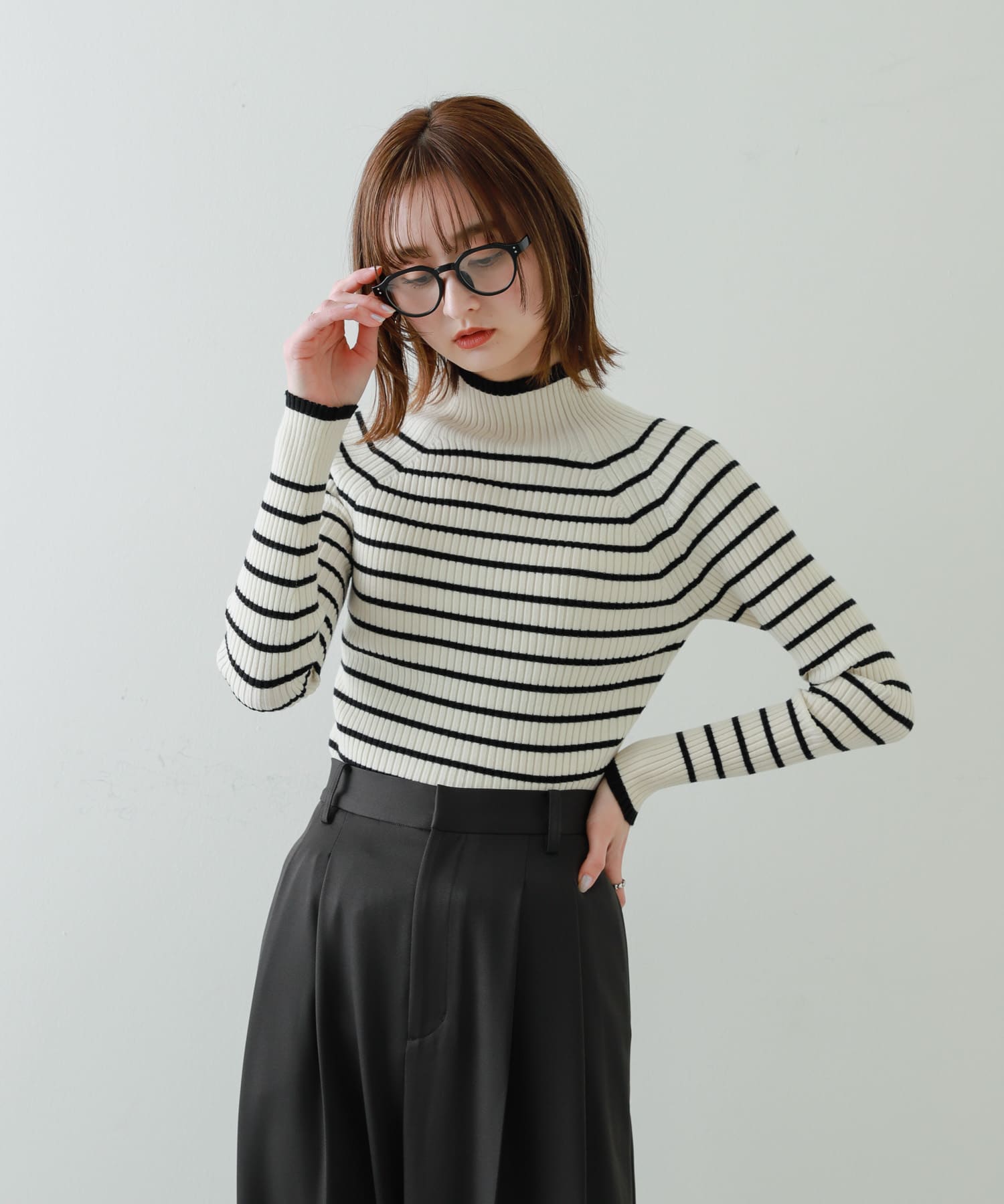 身長：169cm サイズ：one