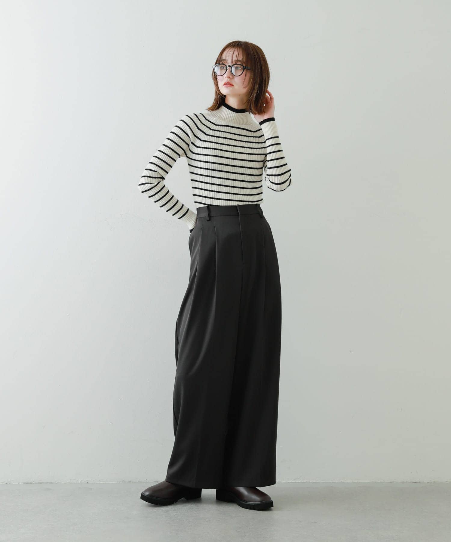 身長：169cm サイズ：one