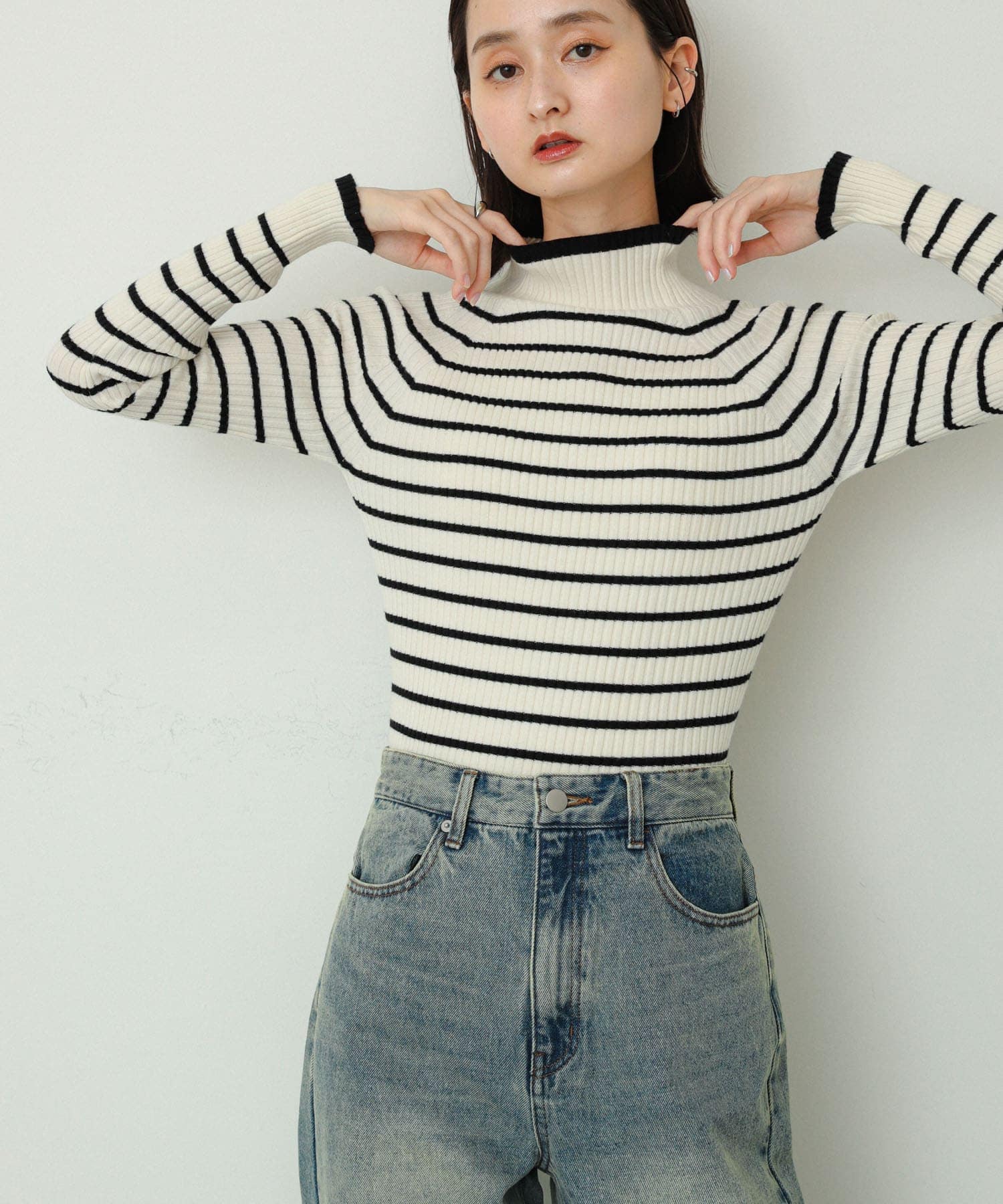 身長：169cm サイズ：one