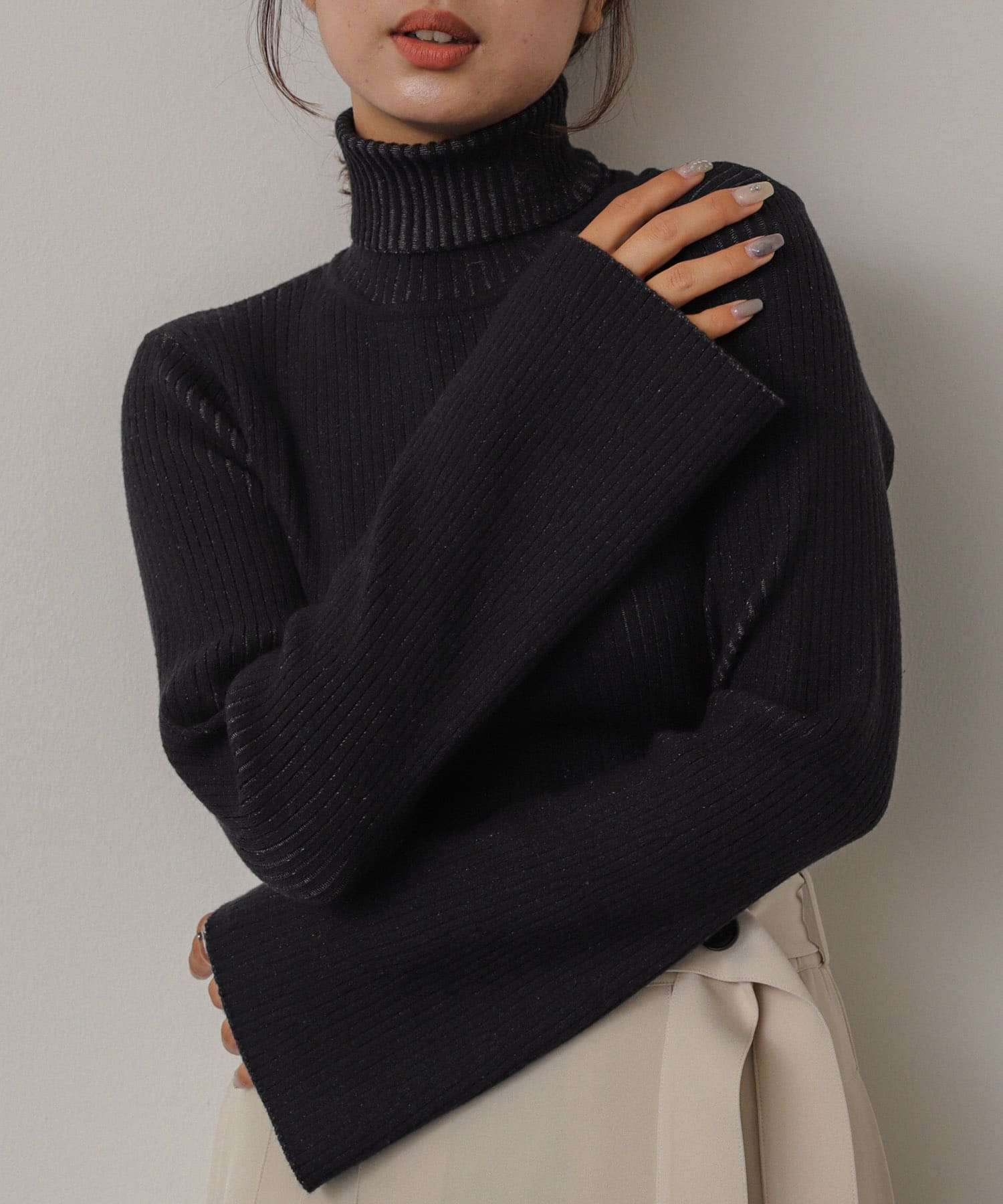 身長：158cm サイズ：one