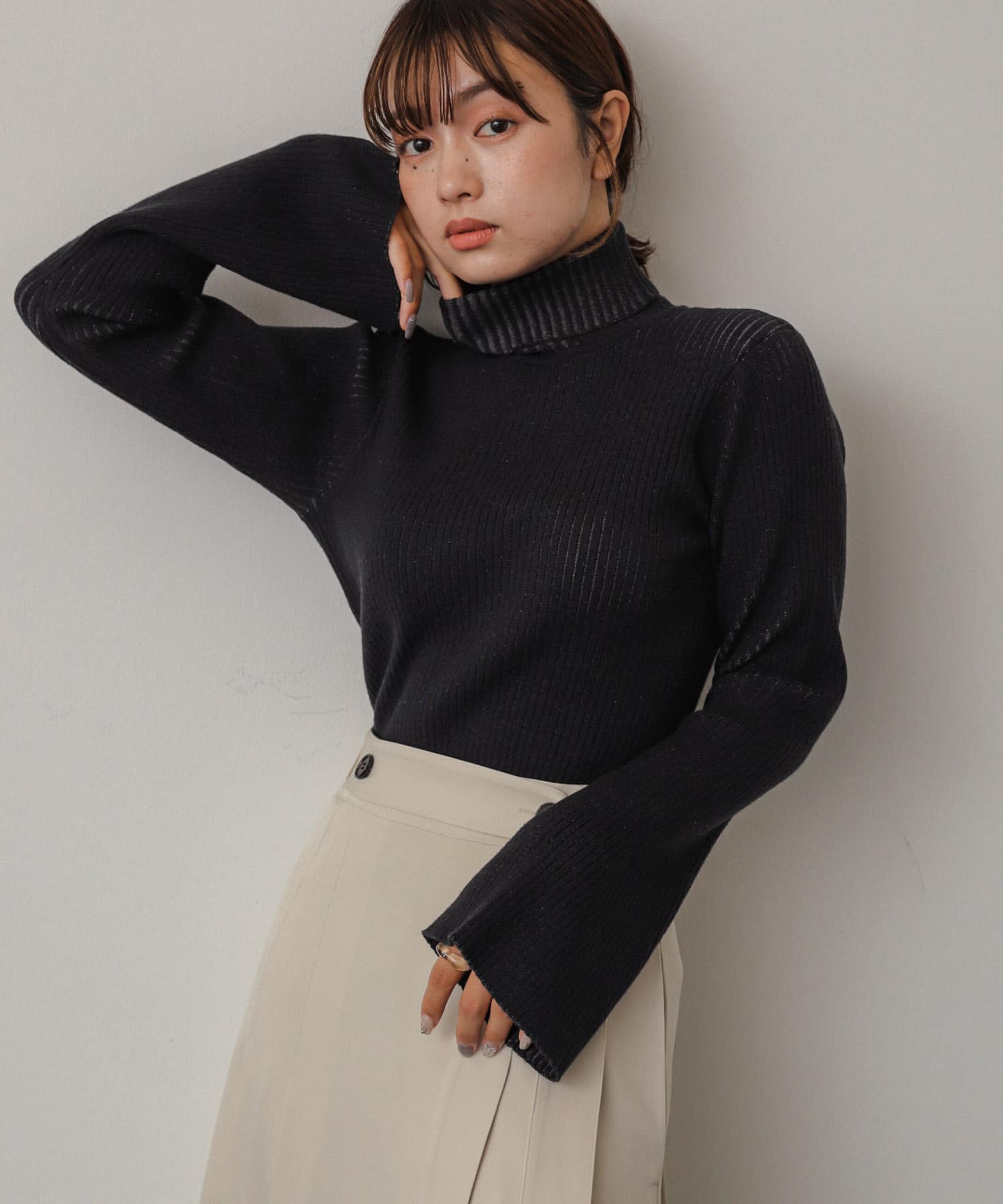身長：158cm サイズ：one