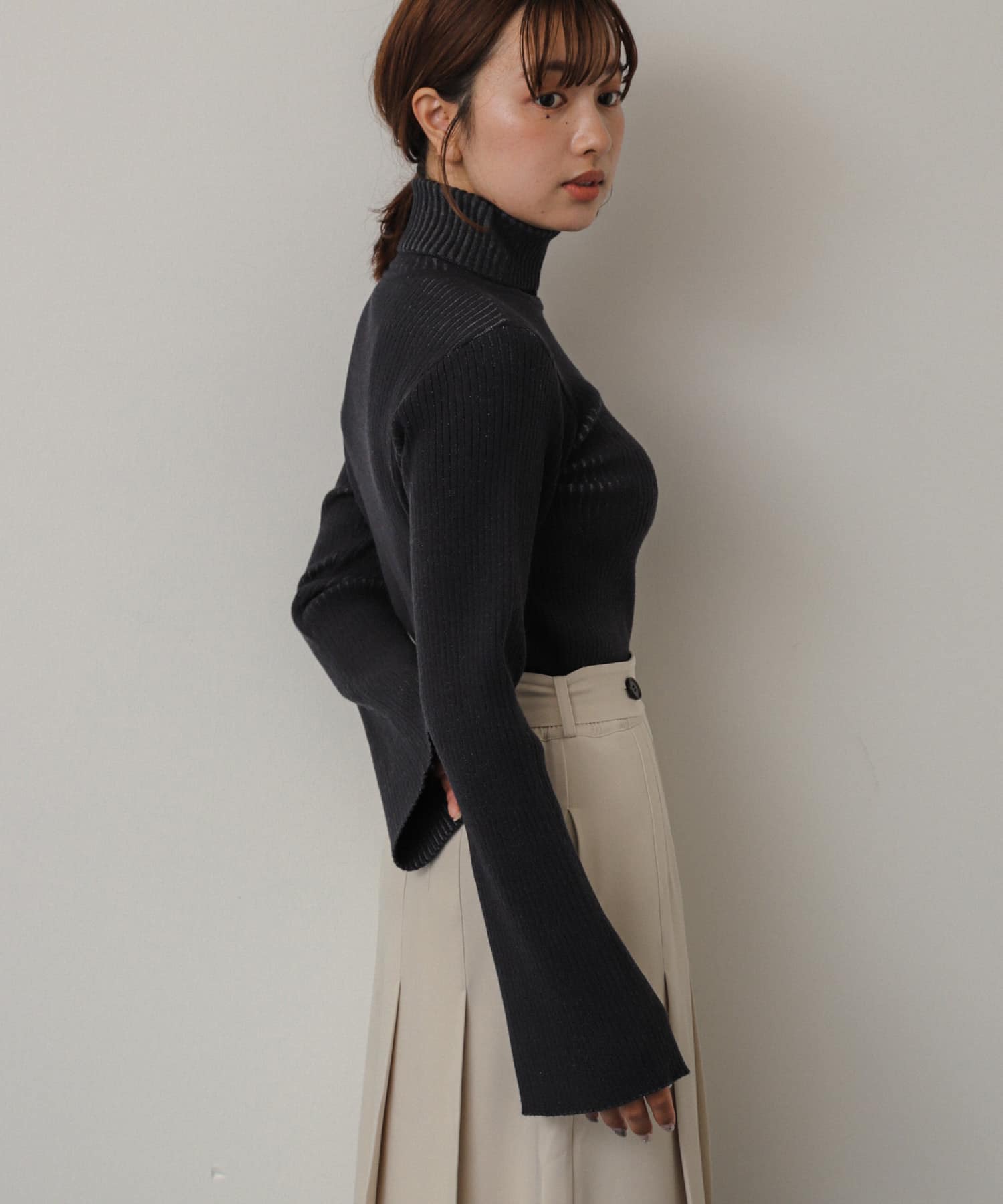 身長：158cm サイズ：one