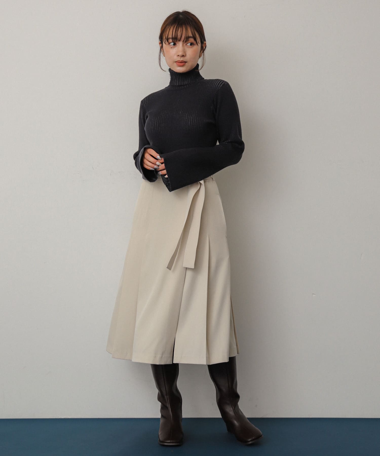 身長：158cm サイズ：one