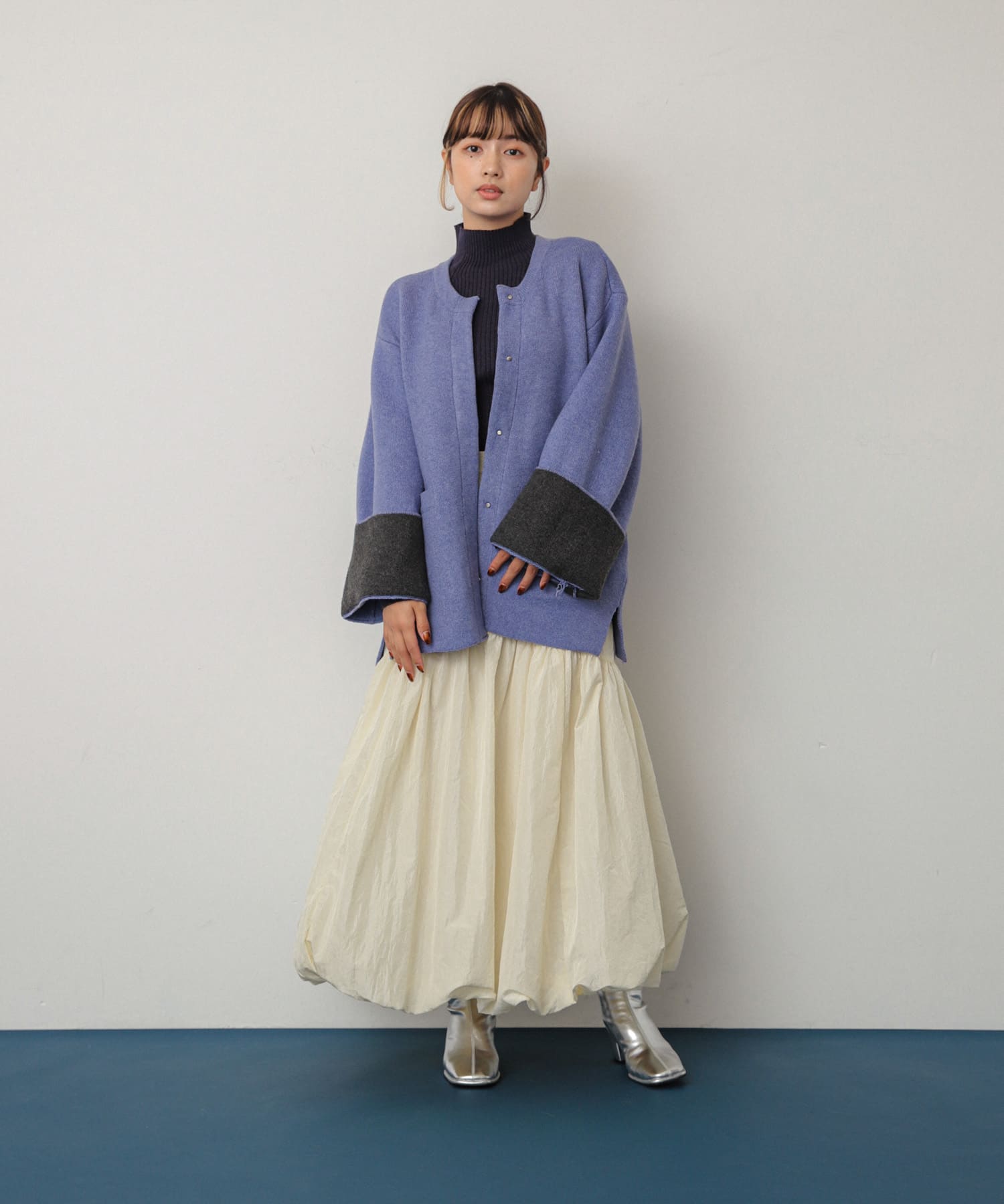 身長：158cm サイズ：one