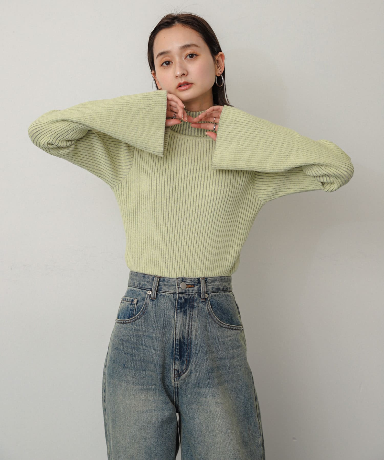 身長：169cm サイズ：one