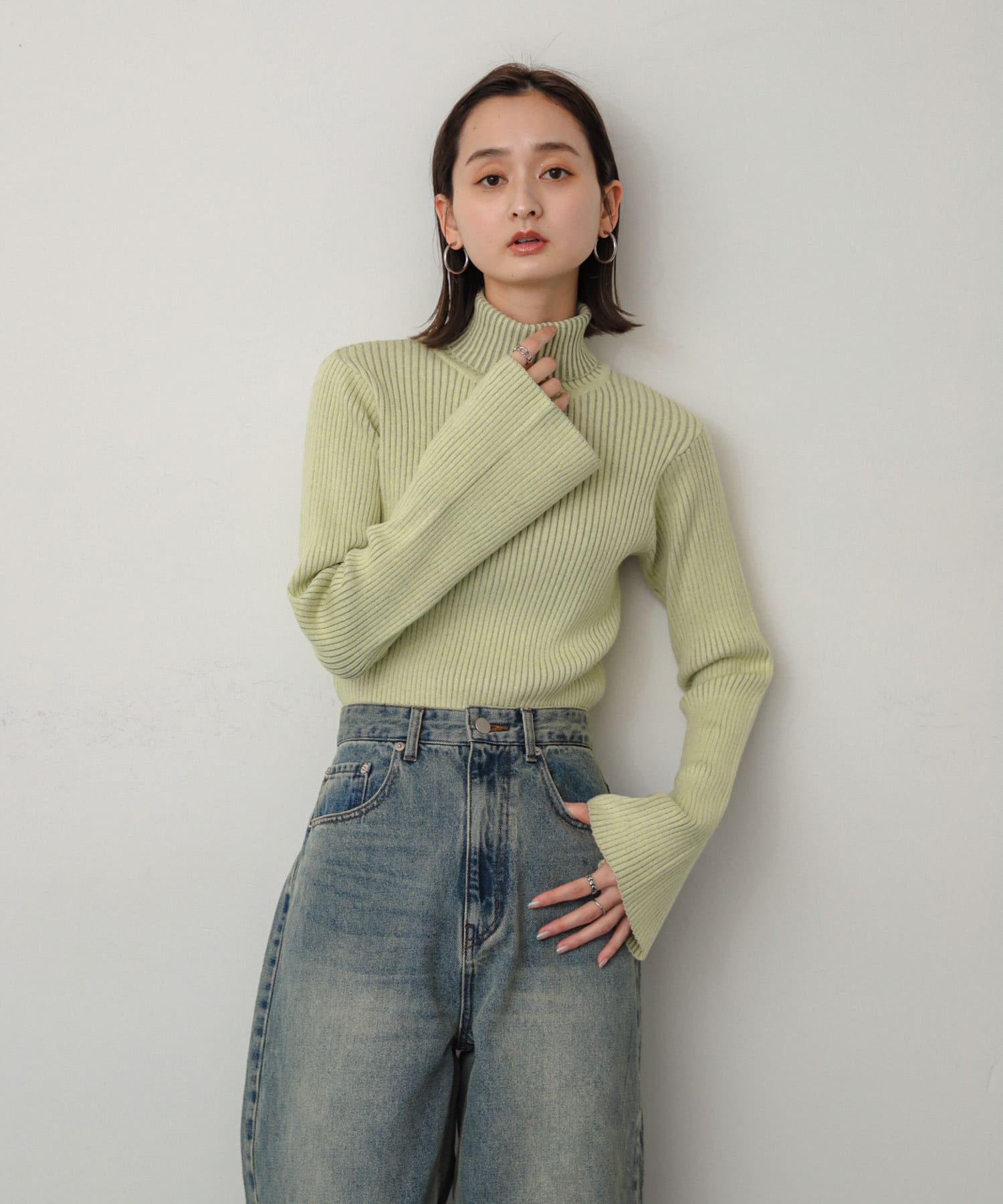 身長：169cm サイズ：one