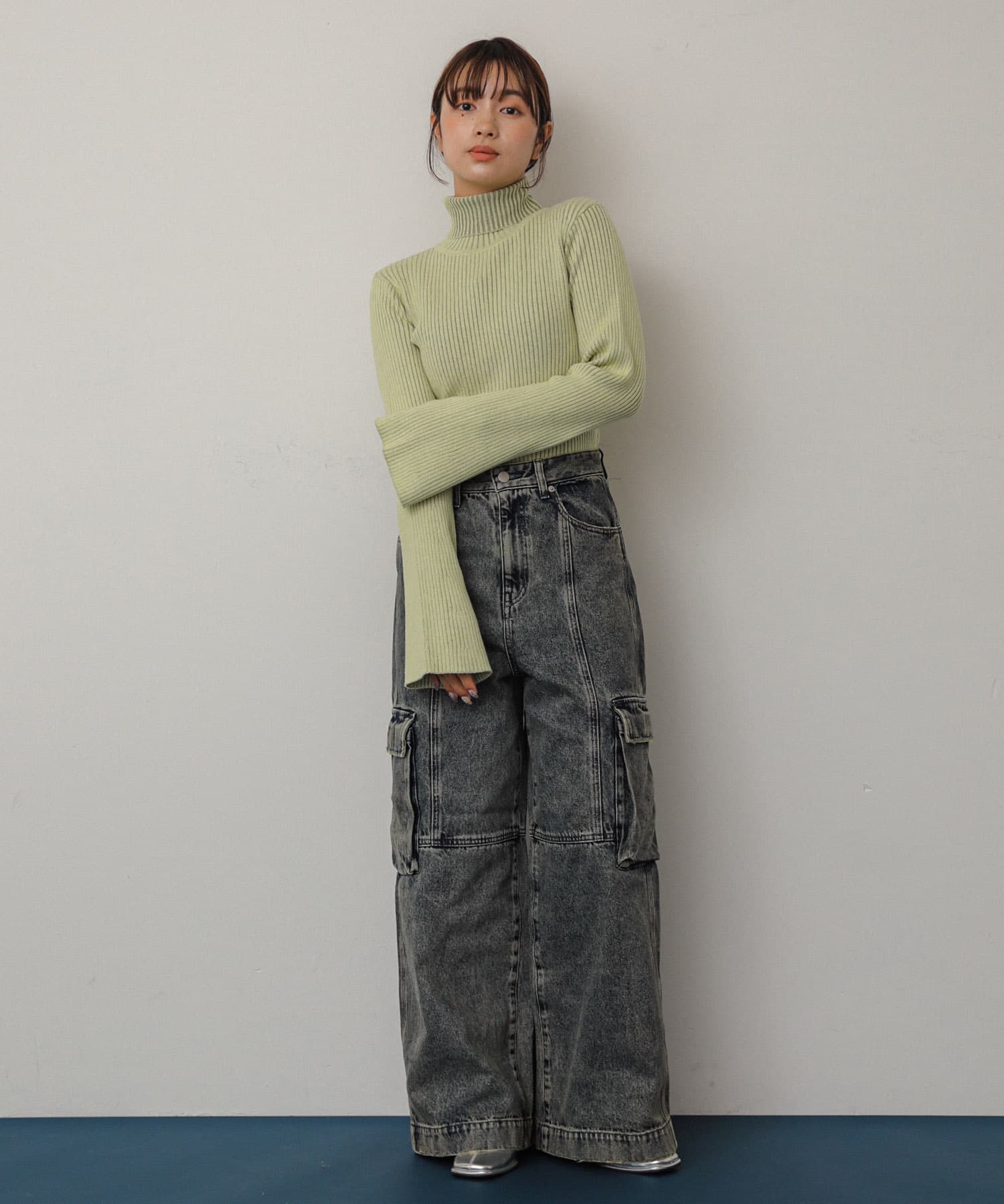 身長：158cm サイズ：one