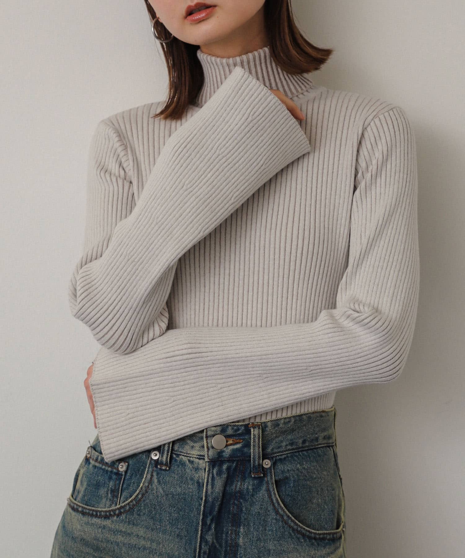 身長：169cm サイズ：one