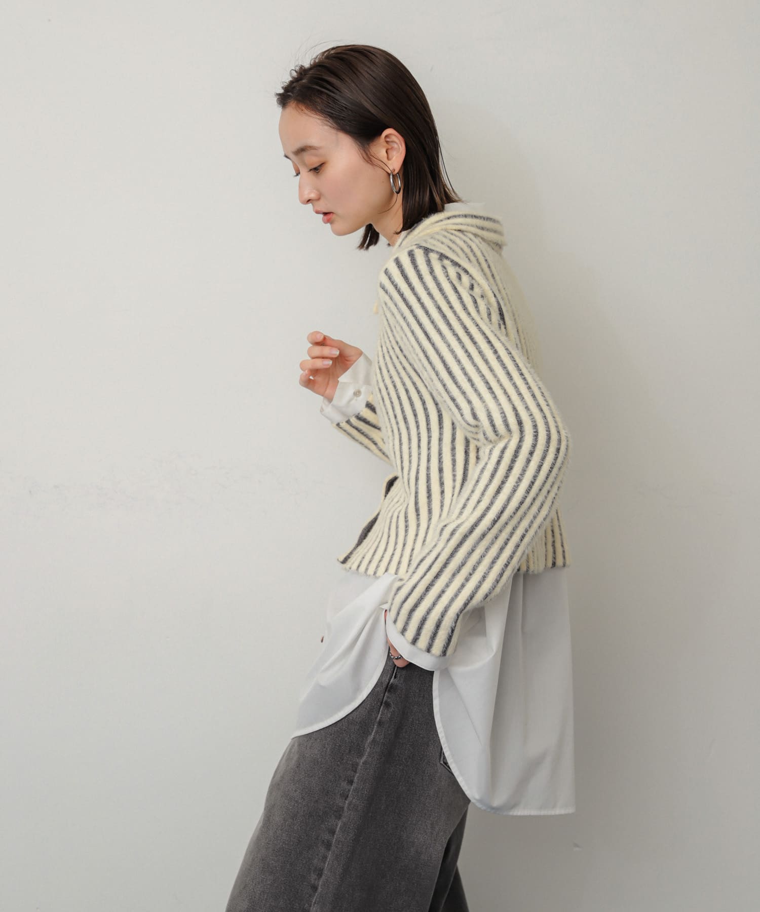 身長：169cm サイズ：one
