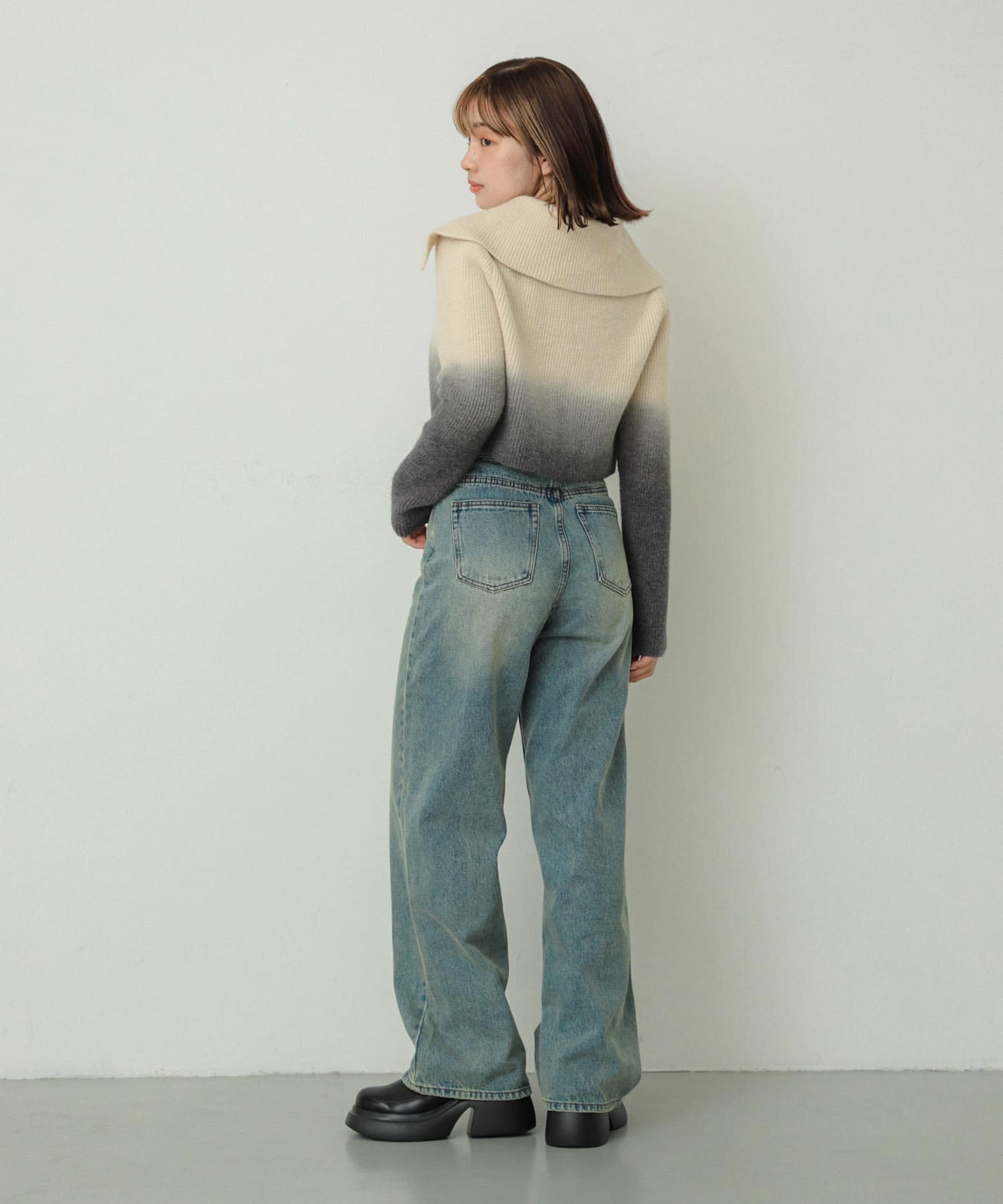 身長：158cm サイズ：one