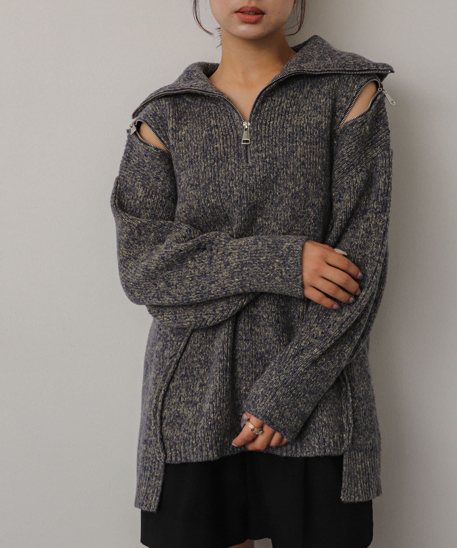 身長：158cm サイズ：one