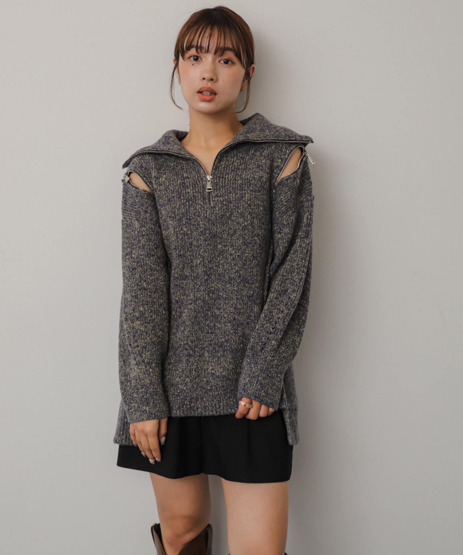 身長：158cm サイズ：one