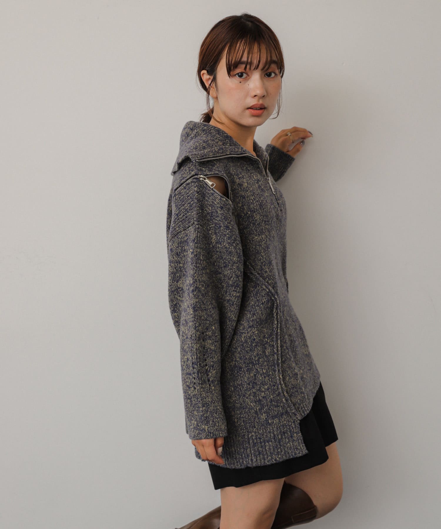 身長：158cm サイズ：one