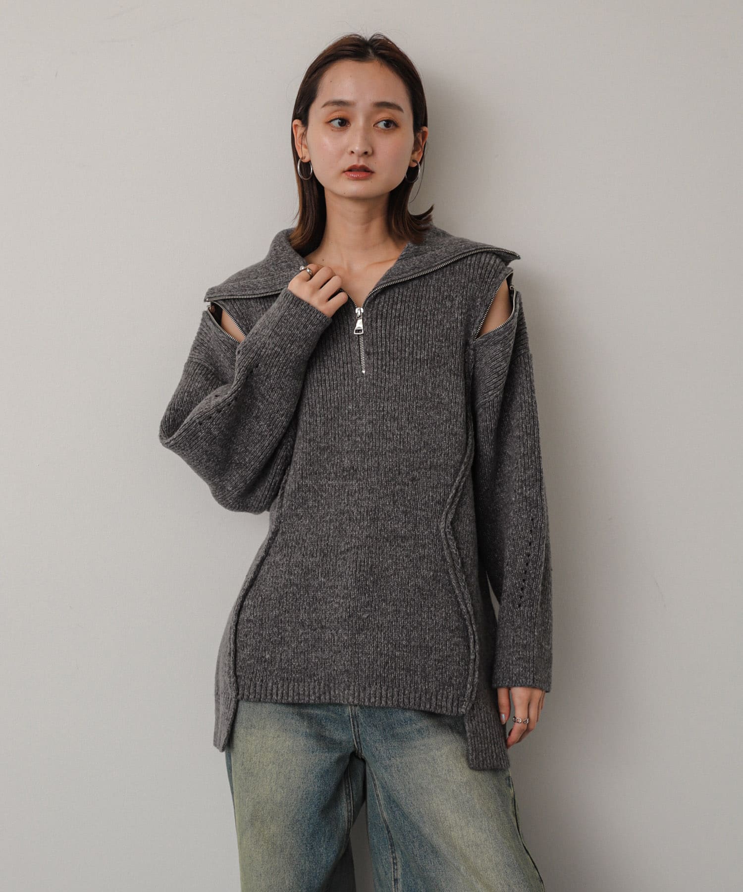 身長：169cm サイズ：one