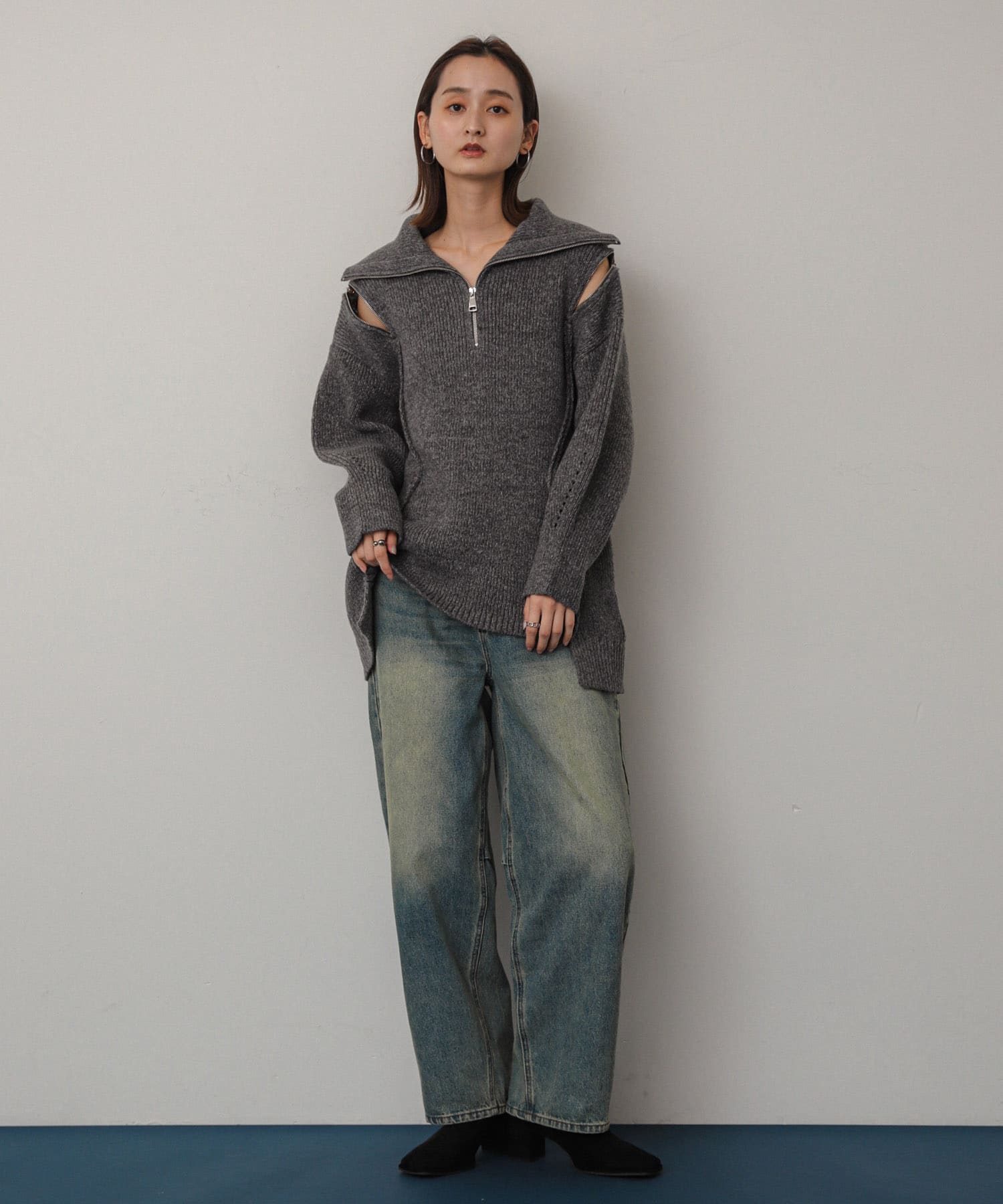 身長：169cm サイズ：one