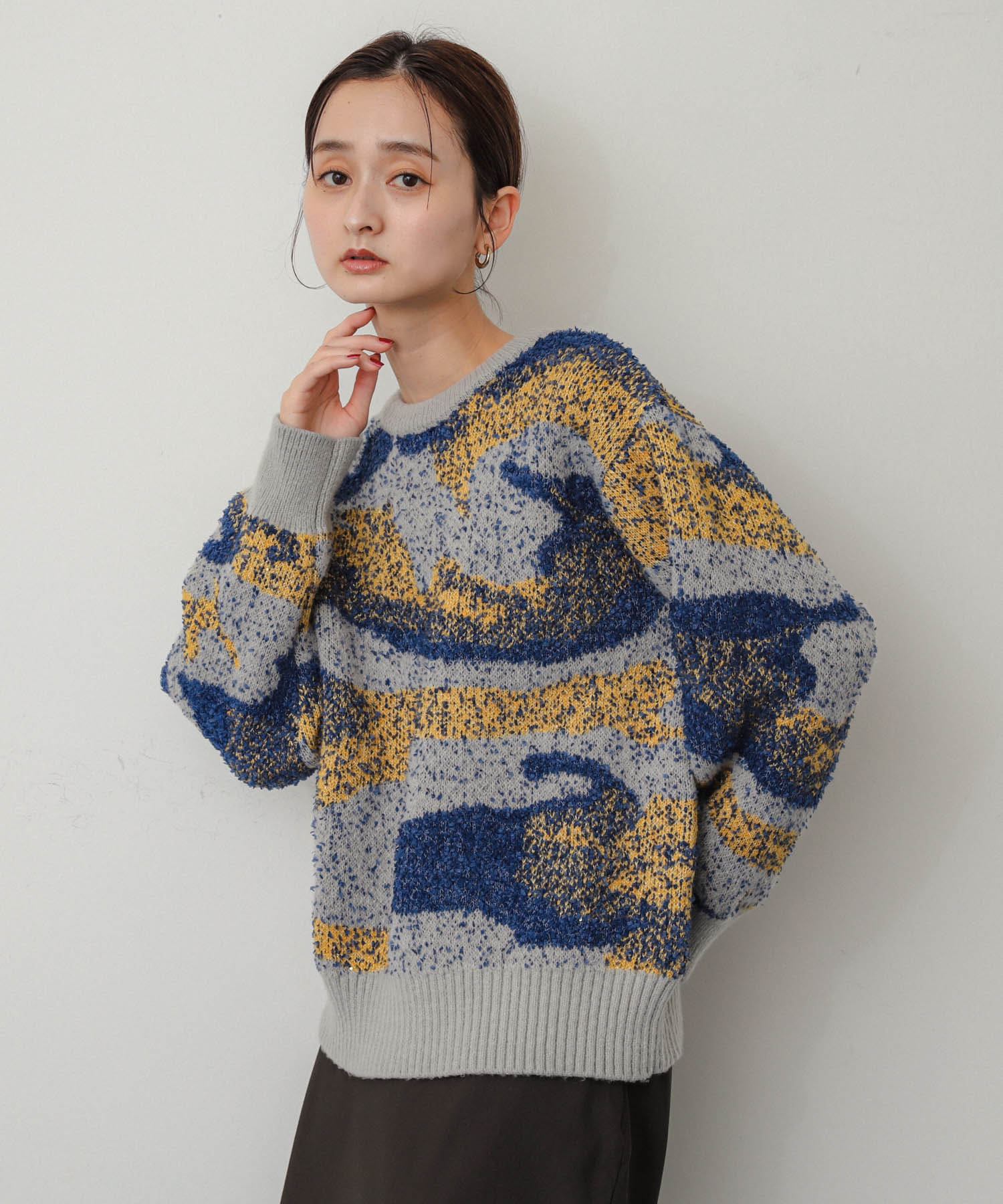身長：169cm サイズ：one